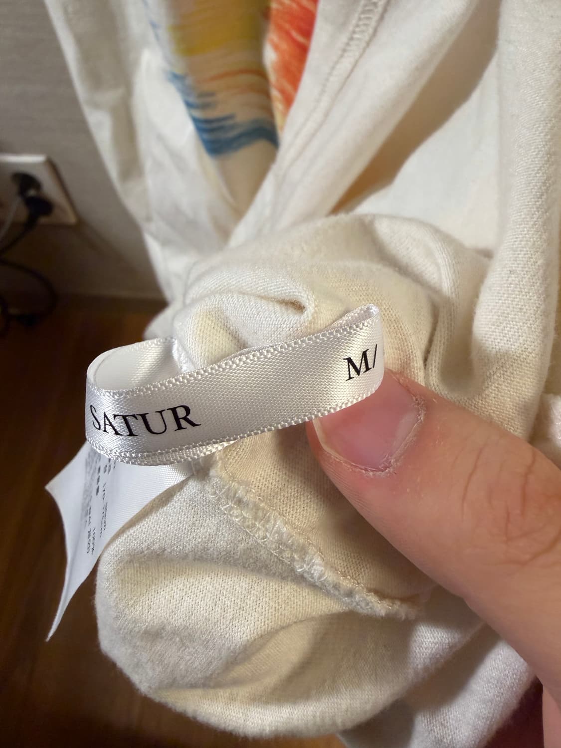 세터 구아타 자르댕 반팔 아이보리 M 상품이미지2