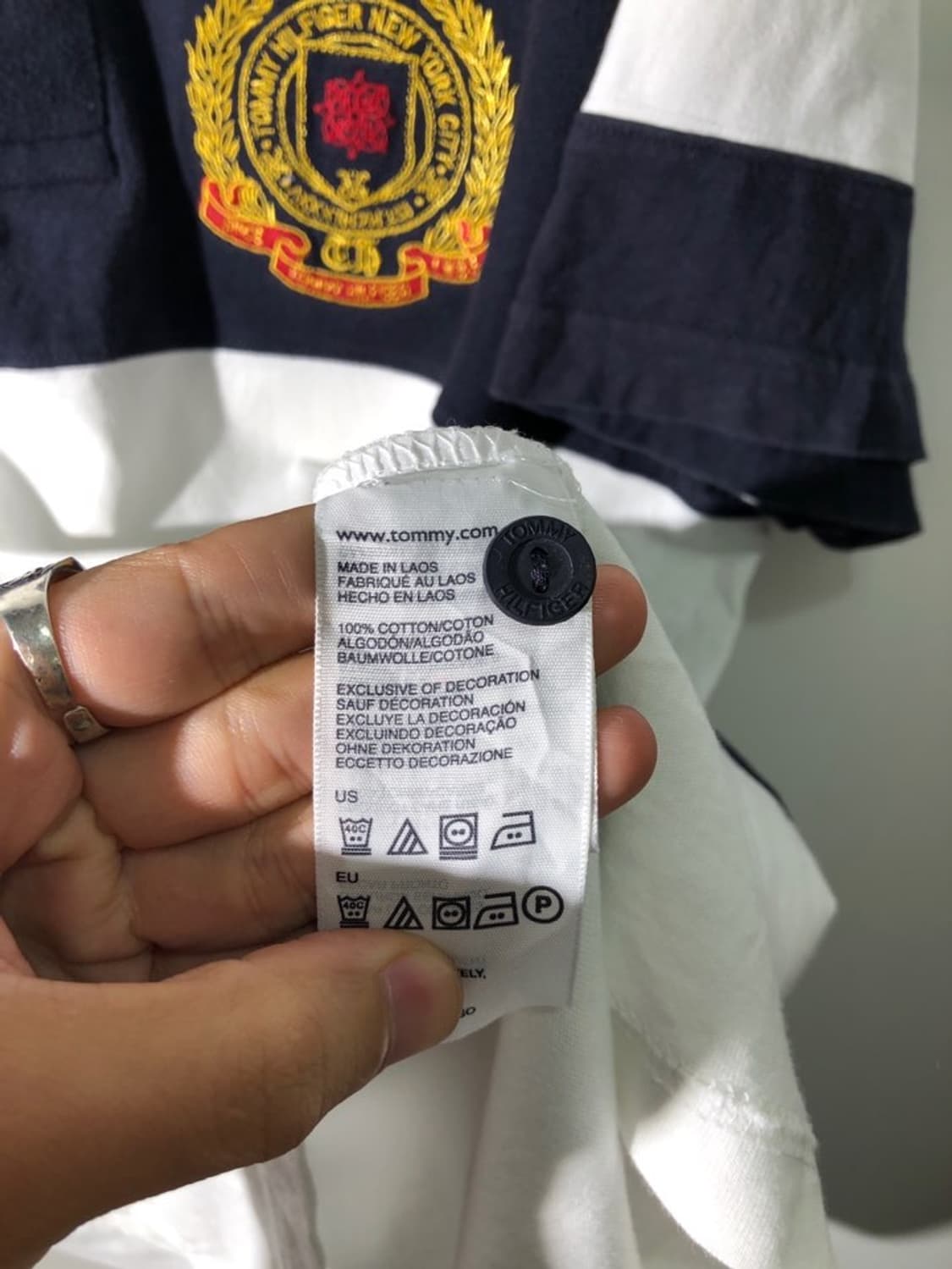 타미 힐피거 카라넥 반팔 티셔츠 상품이미지4