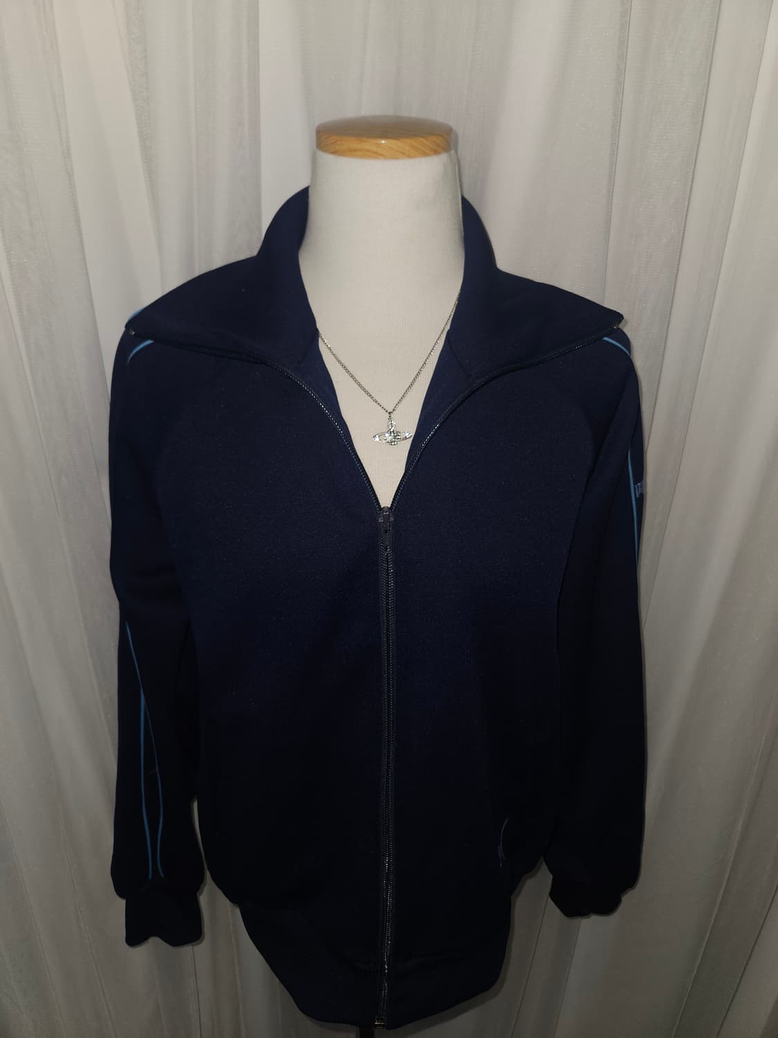 빈티지 퓨마 네이비 집업 상품이미지3