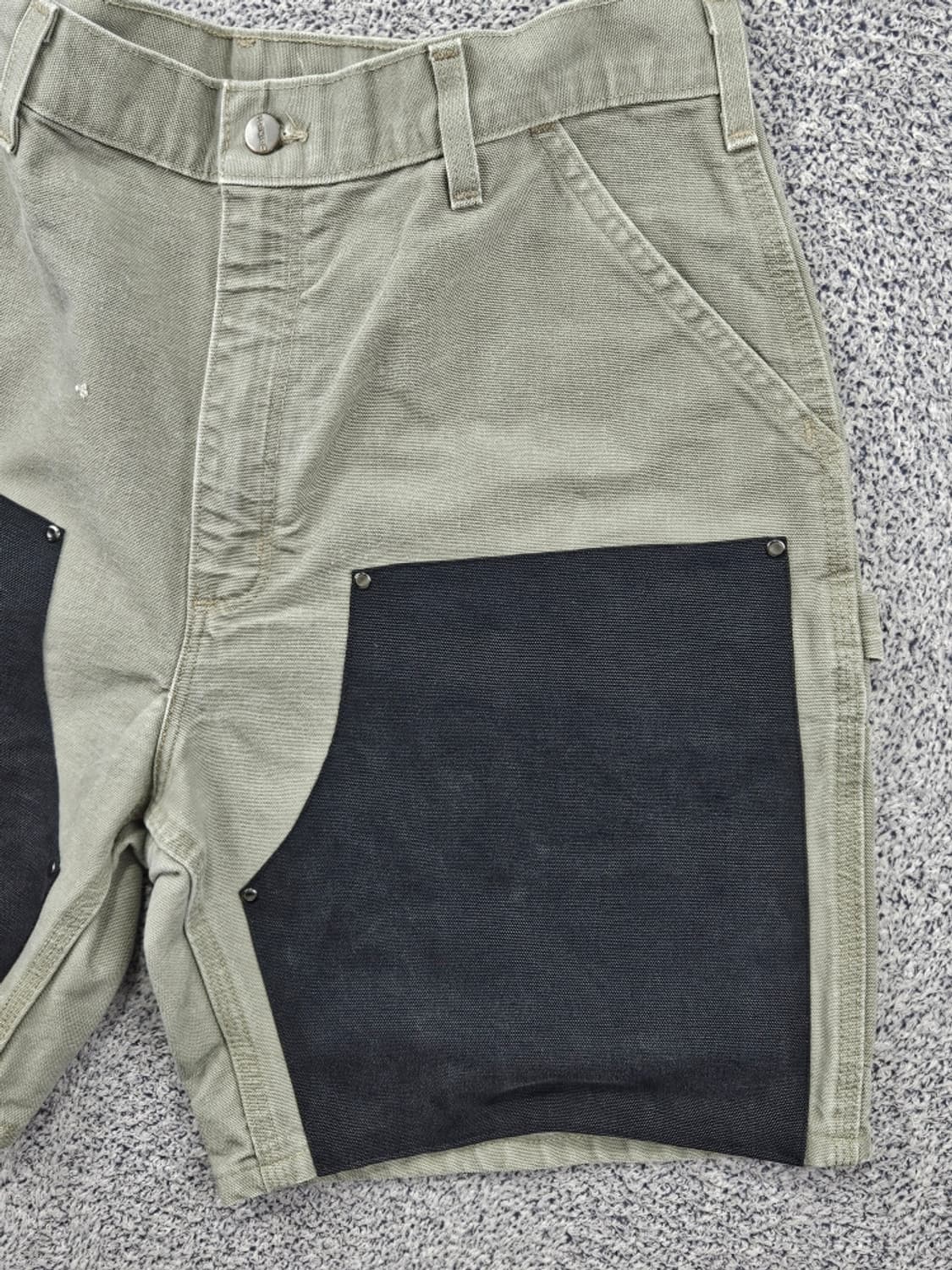 칼하트 덕캔버스 더블니 워크 쇼츠 반바지 커스텀 ( 36" )/11886 상품이미지6