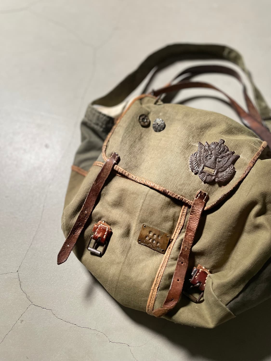 ARTE POVERA Remake Canvas × Leather Bag 상품이미지3