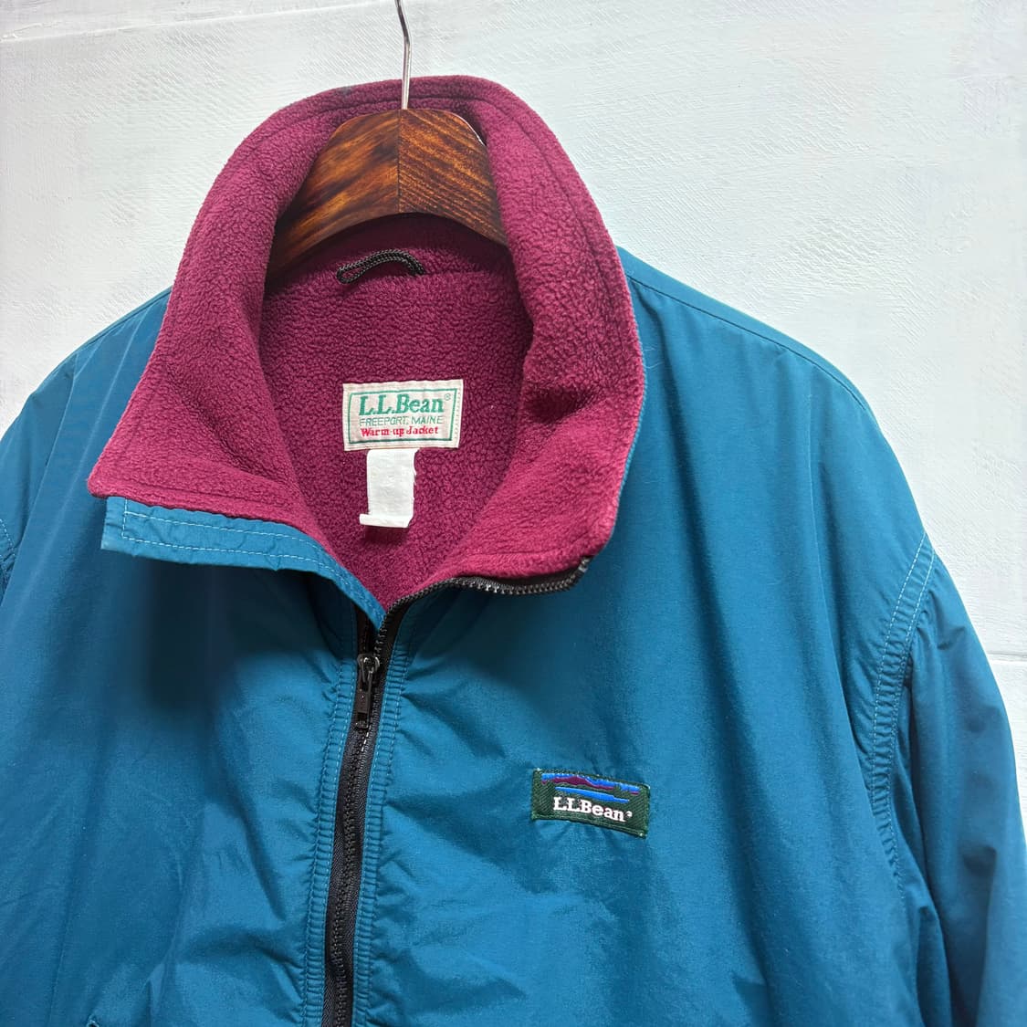 80-90s L.L.BEAN 엘엘빈 웜업 플리스 자켓  상품이미지2