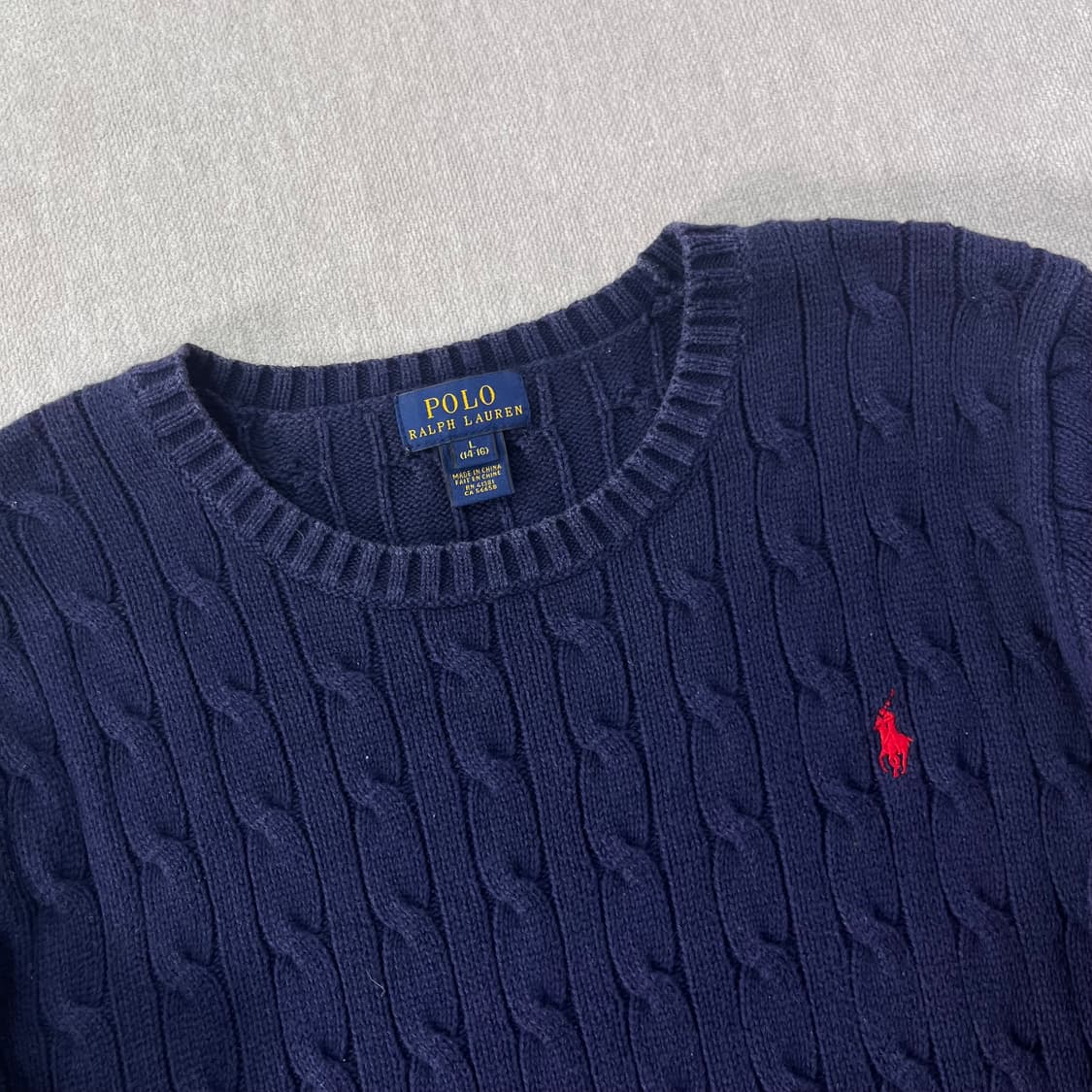 95 폴로랄프로렌 꽈배기 니트 상품이미지2