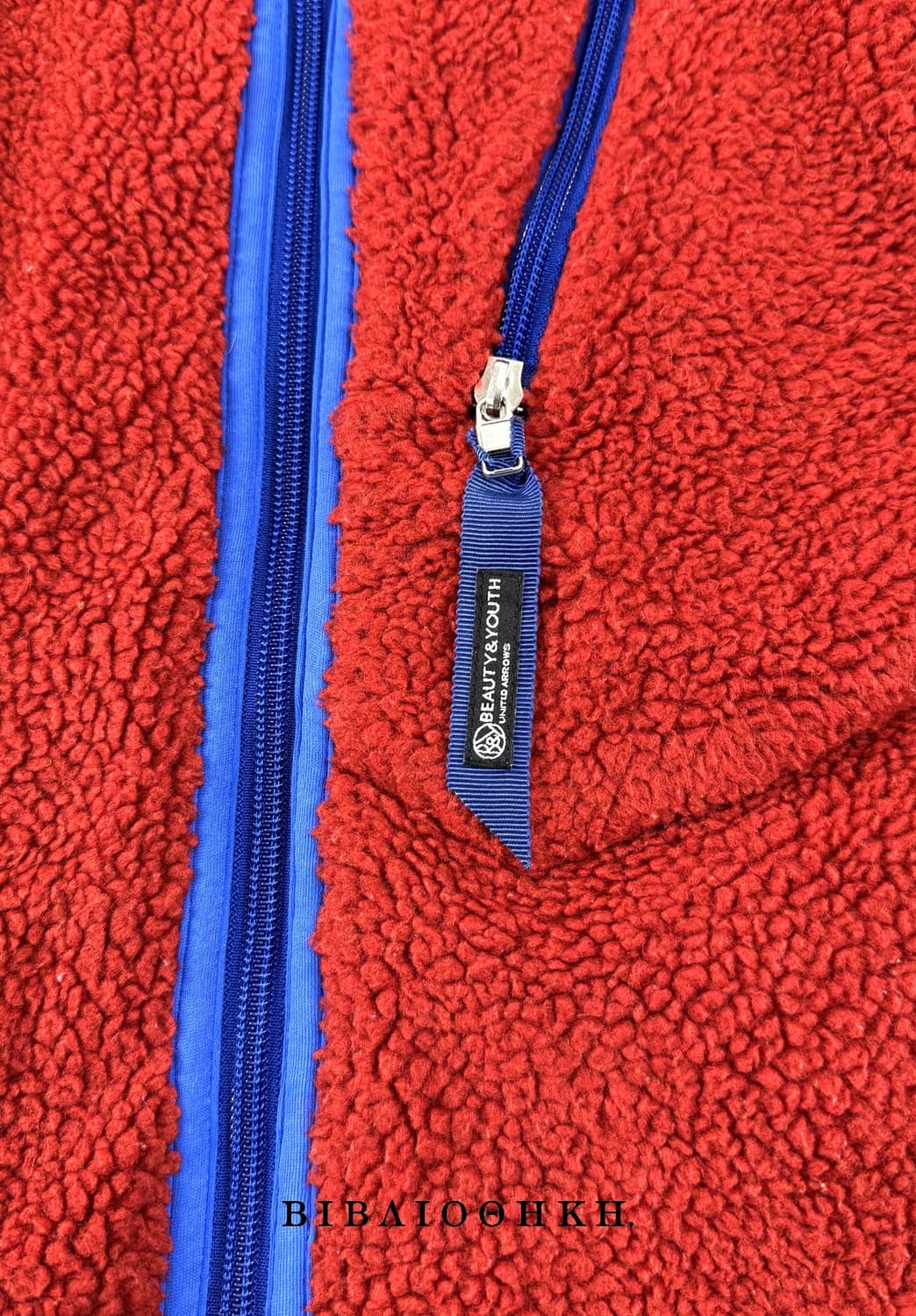 컬러 블럭 후리스 투웨이 자켓 상품이미지4