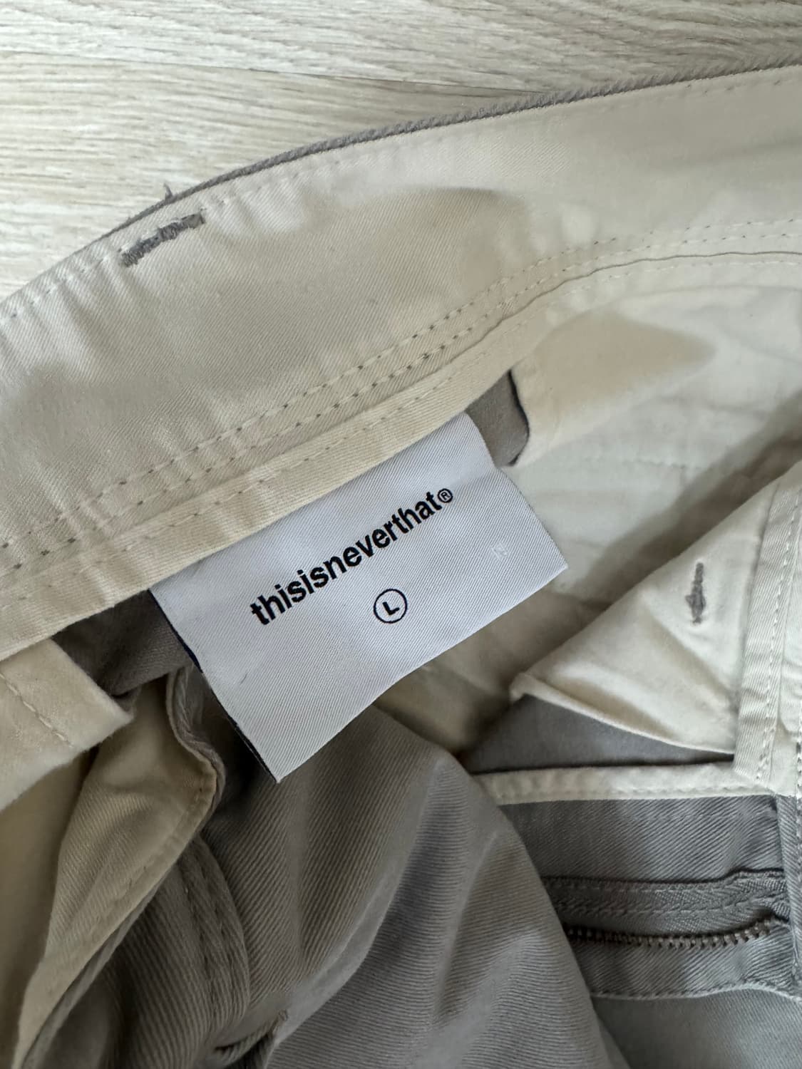 디스이즈네버댓 치노팬츠 L 상품이미지3