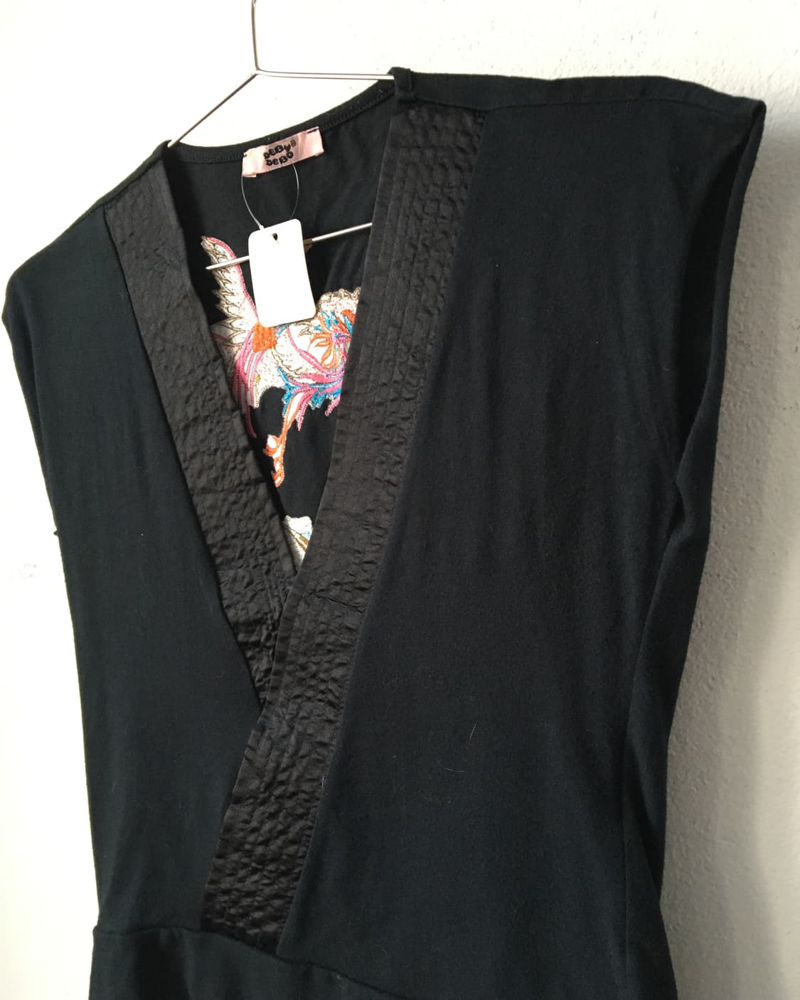 Back oriental needle work point top 상품이미지4