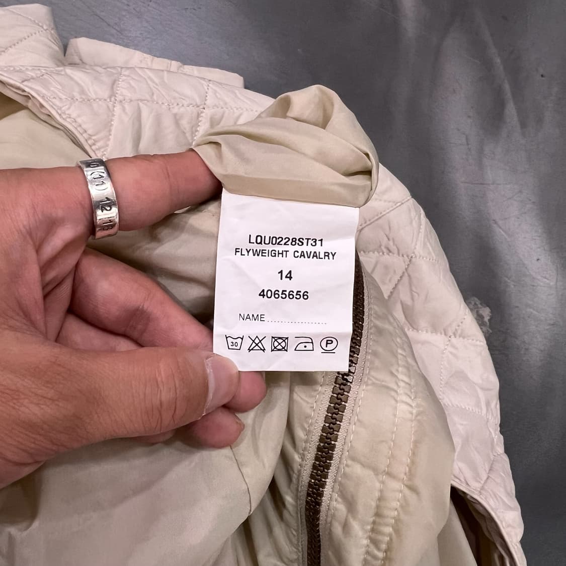  바버 퀼팅자켓 y13429 상품이미지9