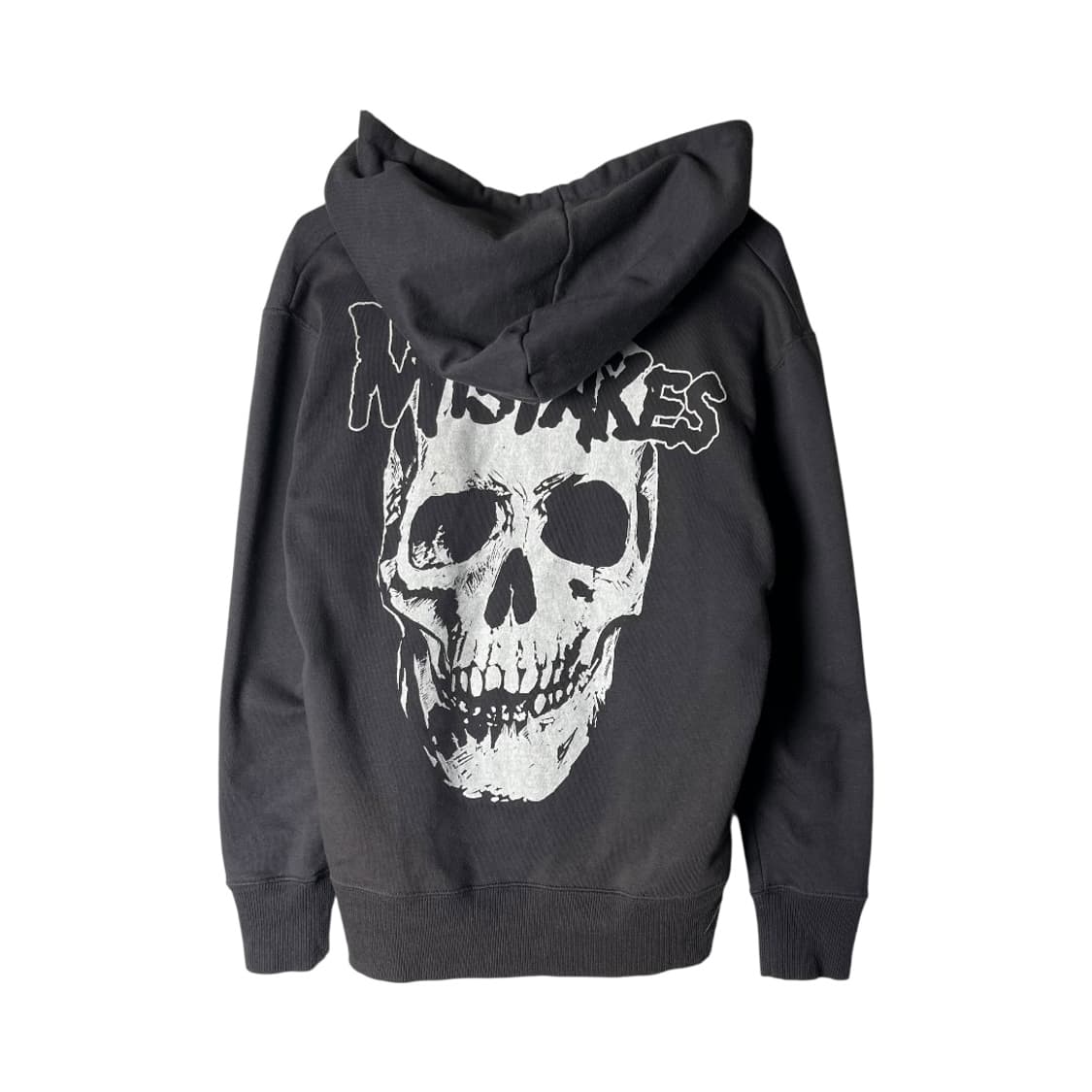 [GLAD NEWS] 글래드뉴스 스컬 프린팅 후드집업 상품이미지1