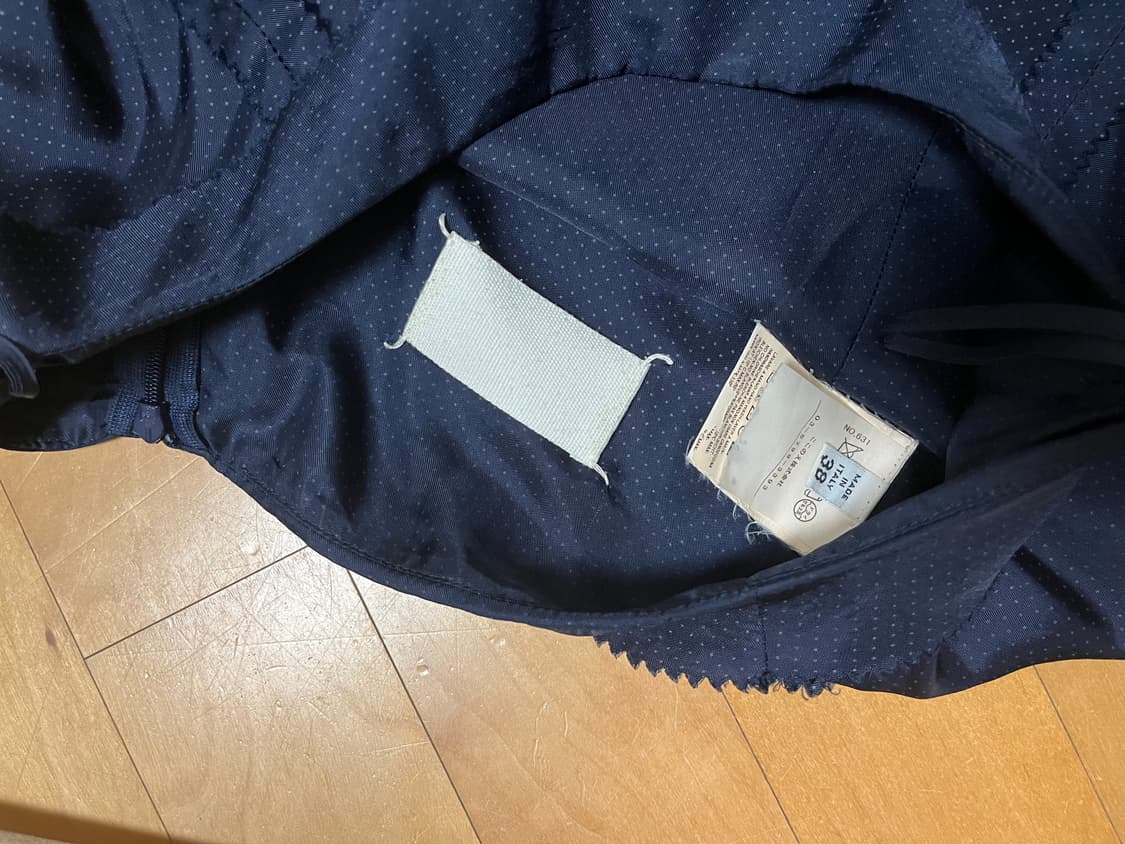 mm6 스커트 네이비 상품이미지3