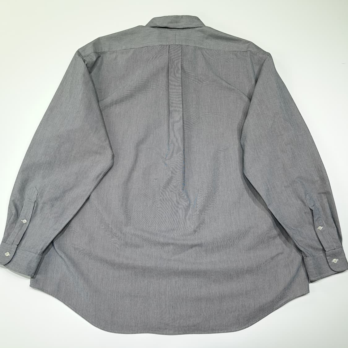 CL813 2XL 폴로 90s 멀티포니 스틸그레이 모노 도트체크 셔츠  상품이미지6