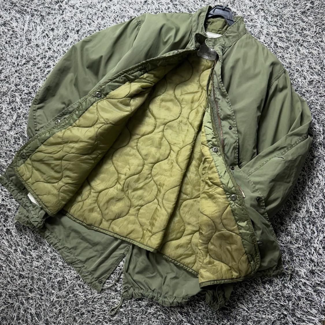 미군 오리지날 M65 개파카 내외피 세트 상품이미지2