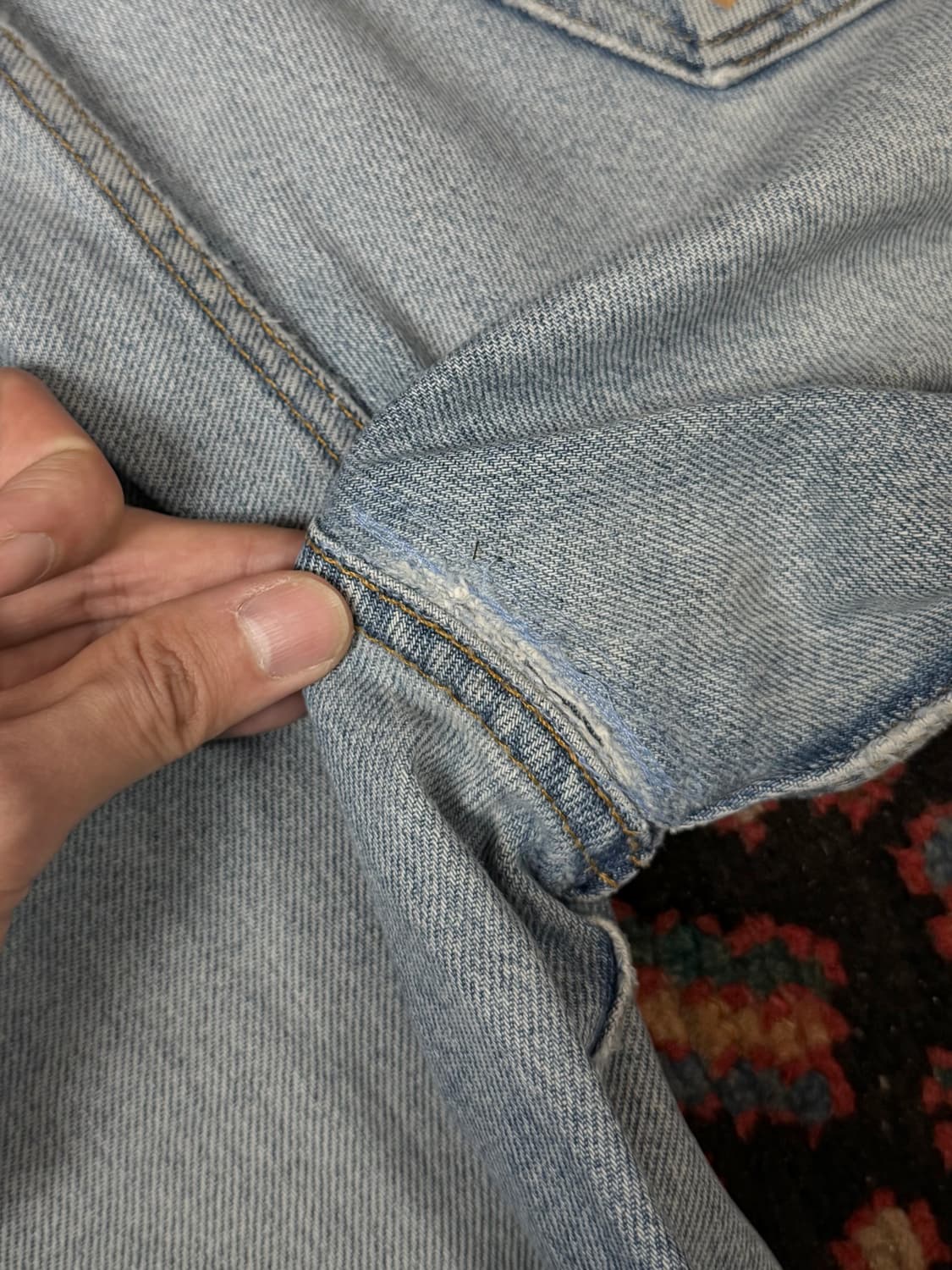 90's USA Made 빈티지 리바이스 517 부츠컷 상품이미지10