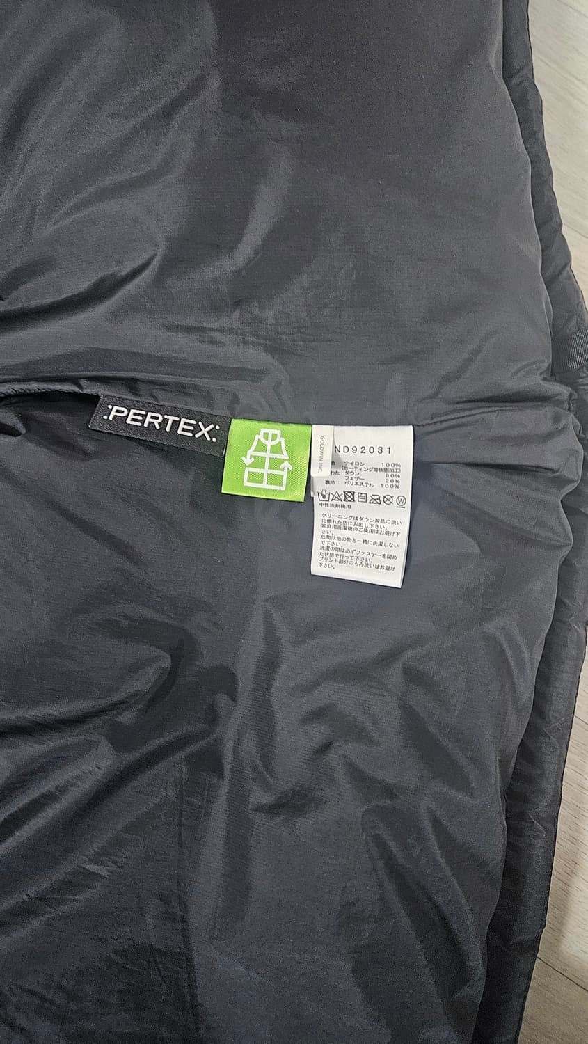 일본판 노스페이스 힘다운 파카 (블랙, L사이즈) 상품이미지3