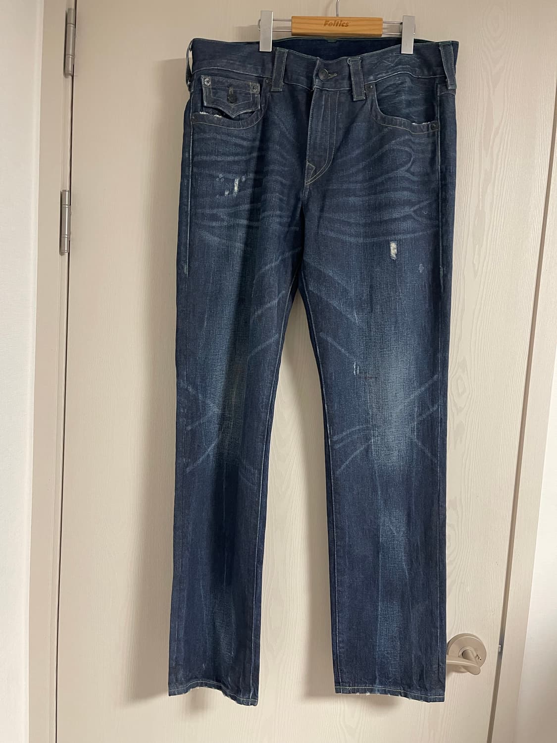 트루 릴리젼USA GENO W Flap  데님 청바지34(실측36) 상품이미지1