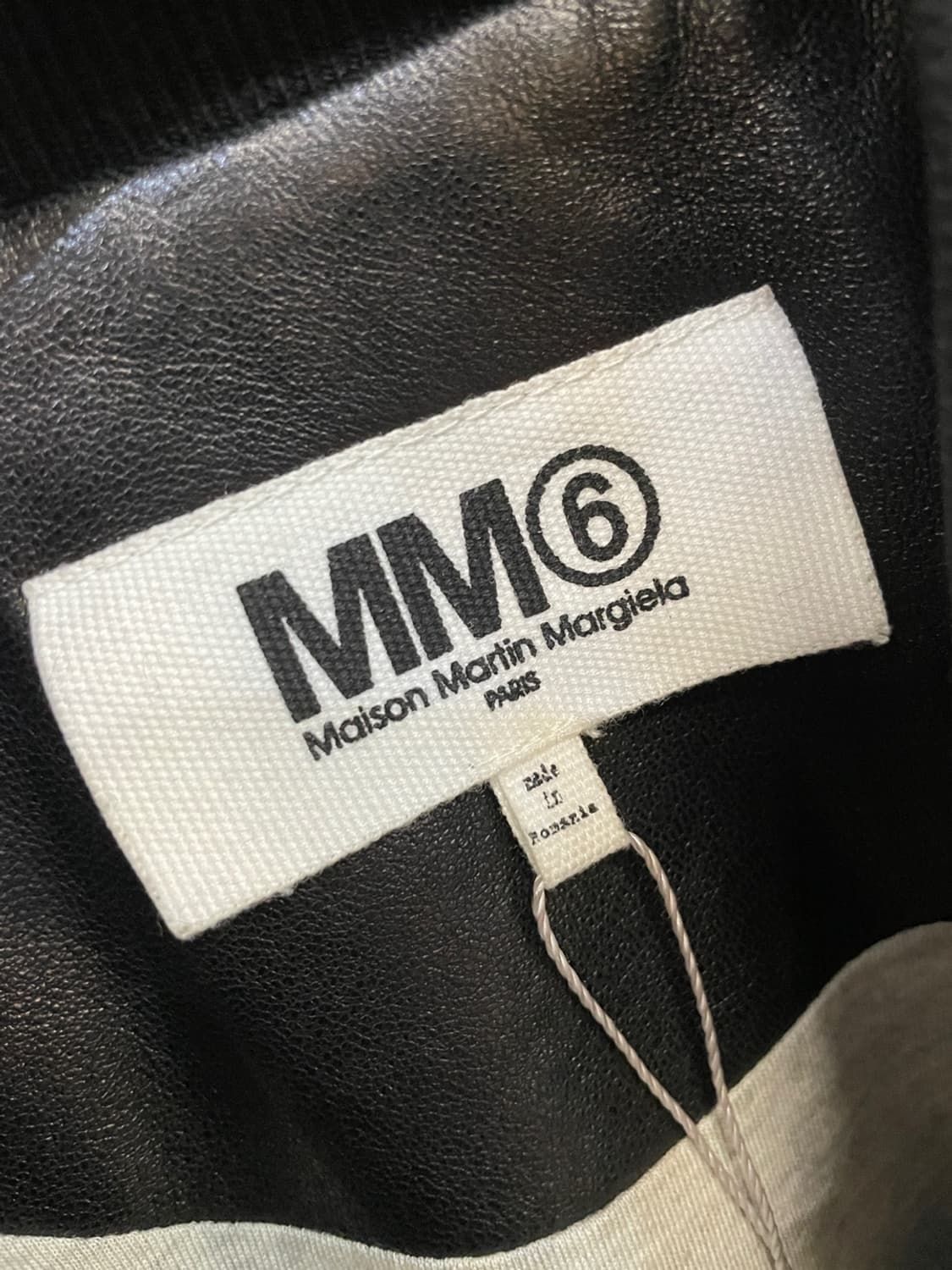 MM6 양가죽 봄버 자켓 상품이미지7