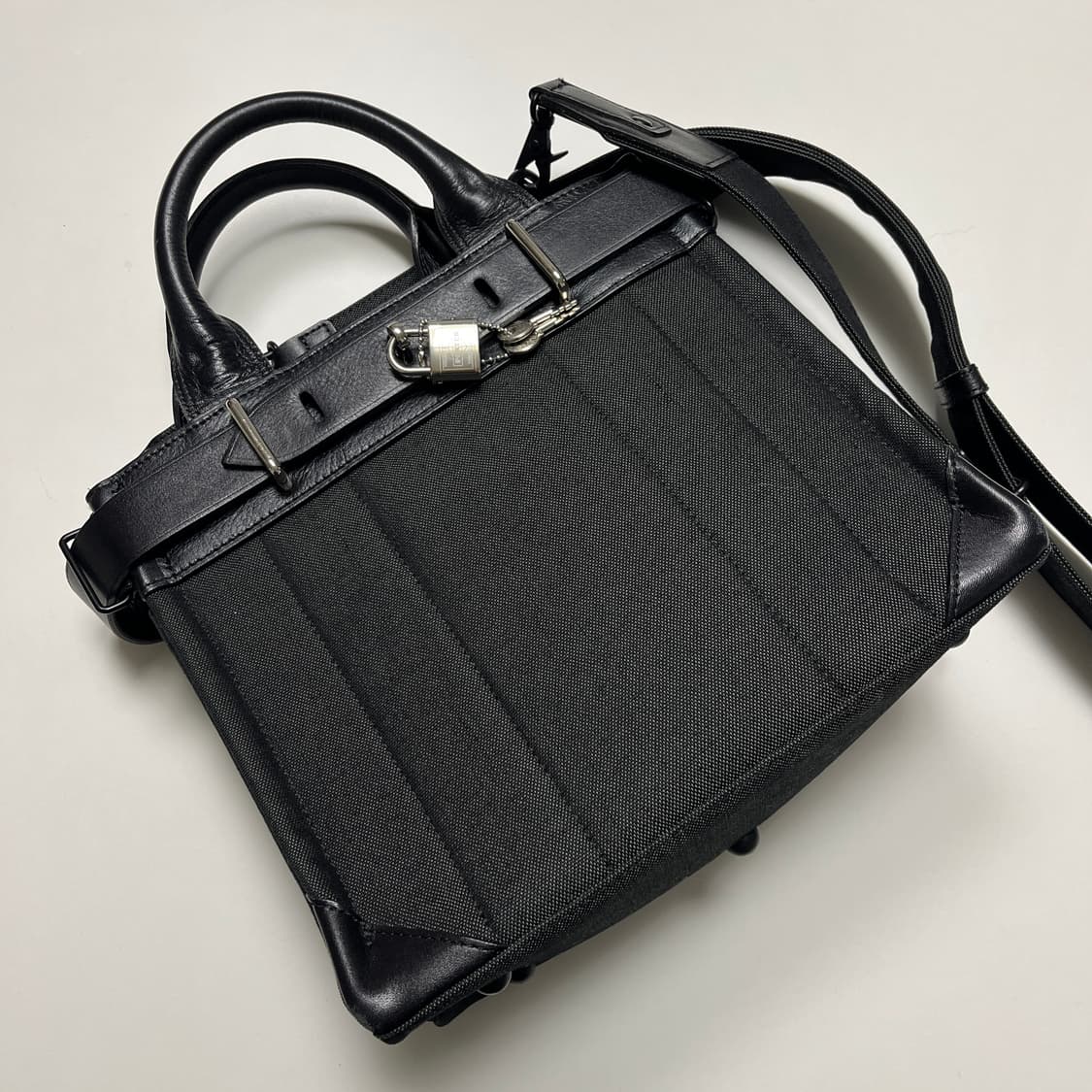 포터 포크 투웨이 토트백 (S) 블랙 상품이미지3