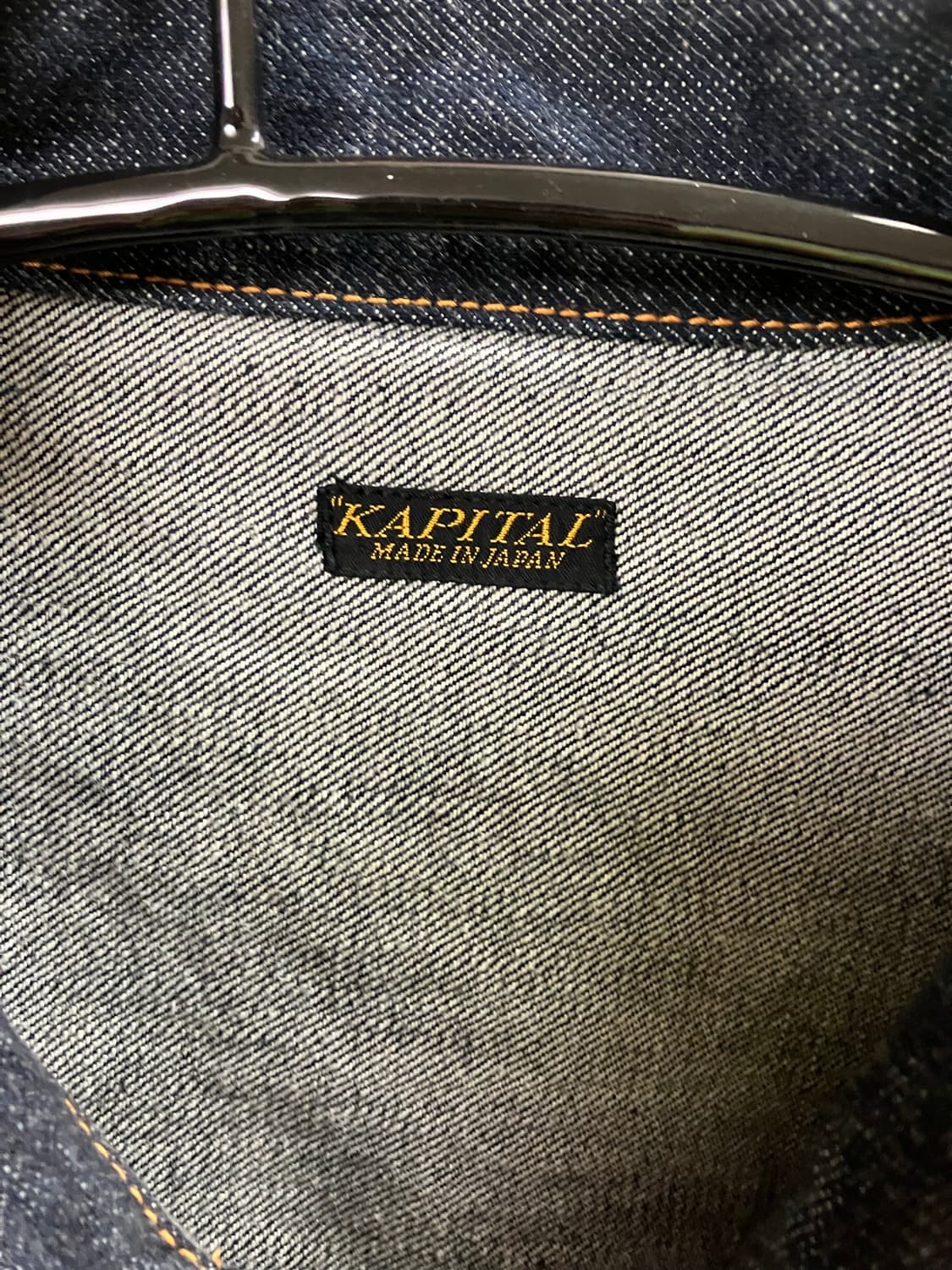 캐피탈 14oz 1세대 데님 자켓 6사이즈 상품이미지4