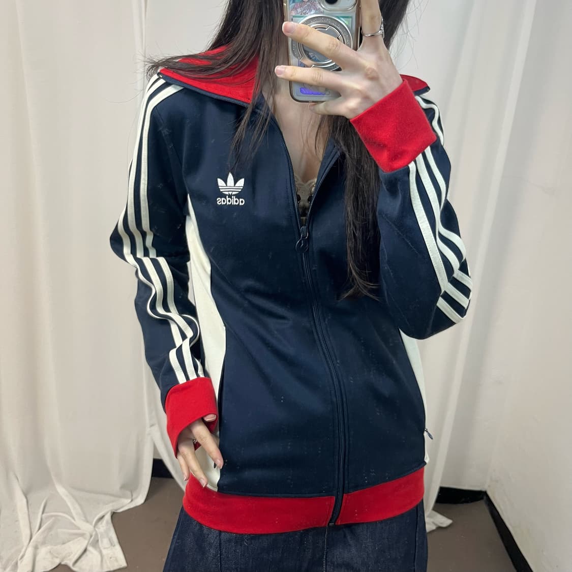 Adidas Europa navy red jersey 상품이미지3