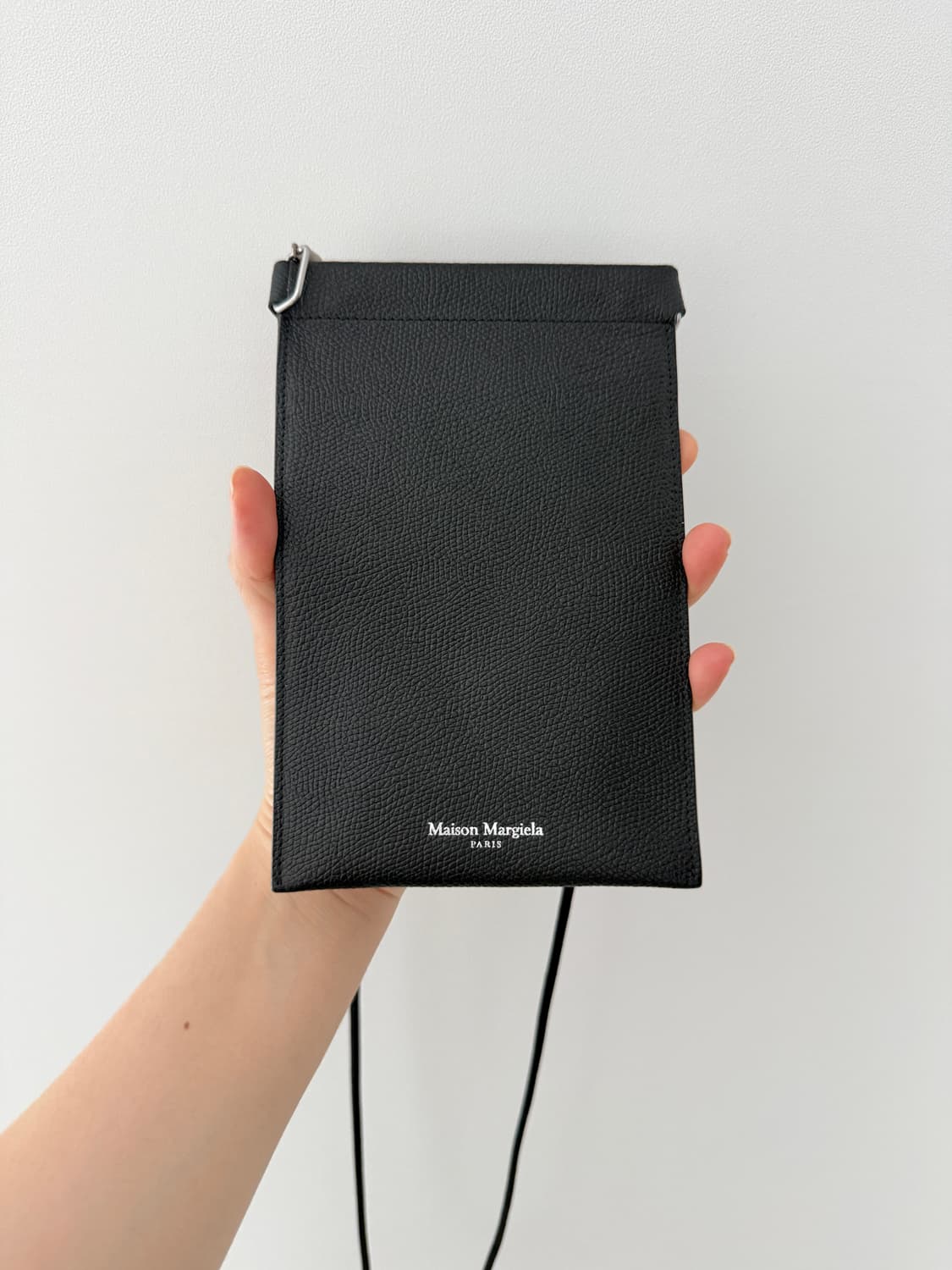 메종 마르지엘라 그레이니 레더 도큐먼트 홀더 상품이미지3
