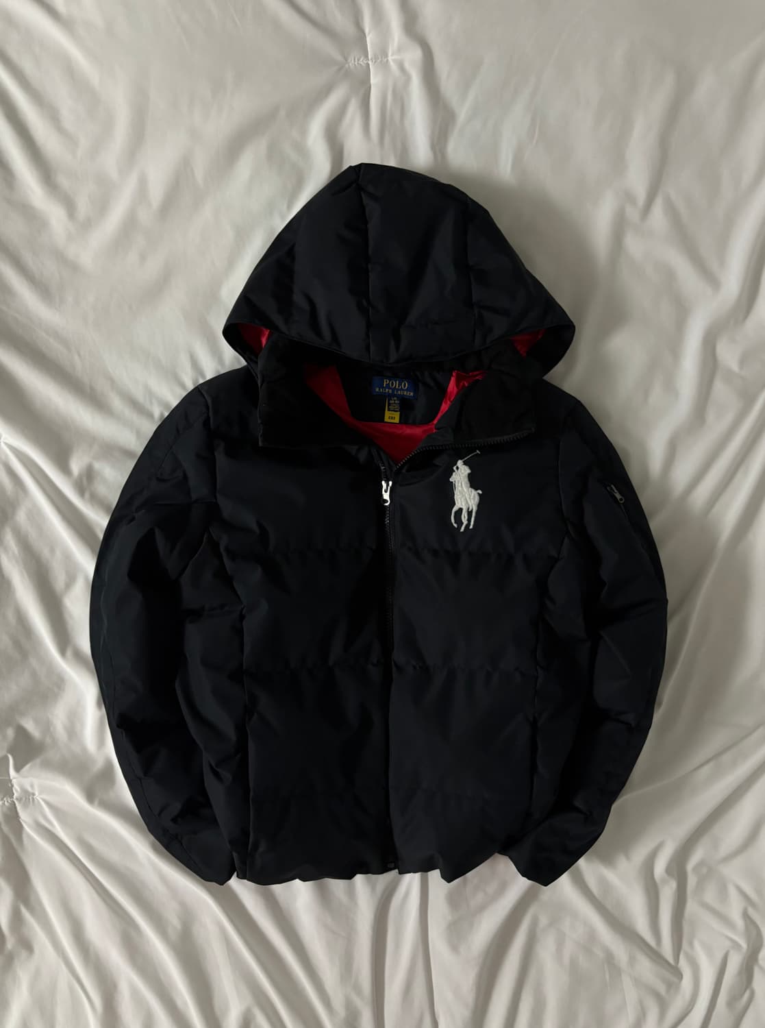 폴로 빅포니 패딩 블랙 S 상품이미지4