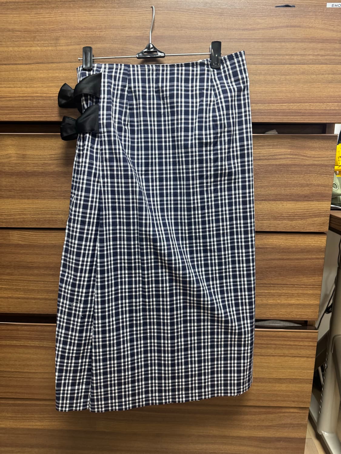 언노운블루 Bunny Bunny Skirt - check 상품이미지4