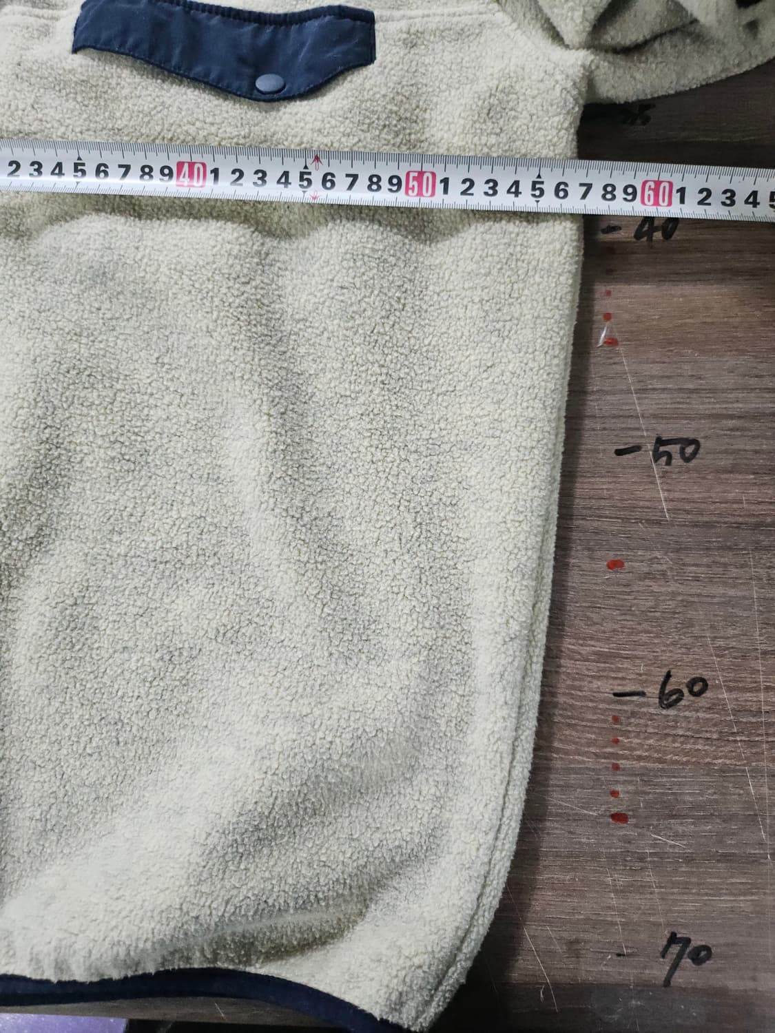 타고니아 신칠라 스냅티 플리스 풀오버 오트밀 헤더M 상품이미지10