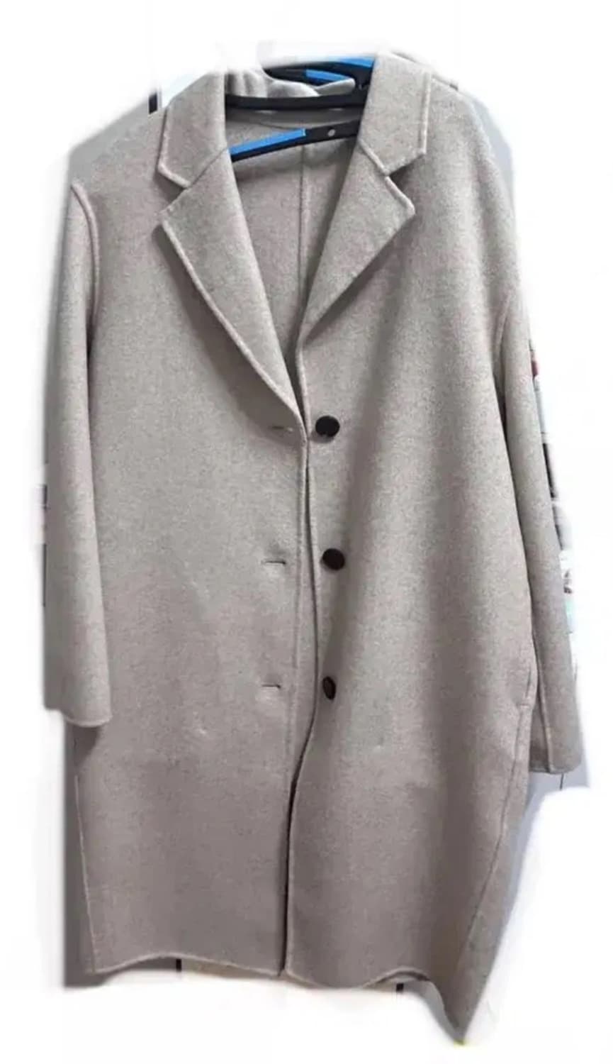 에잇세컨즈 핸드메이드 롱코트 베이지 상품이미지1