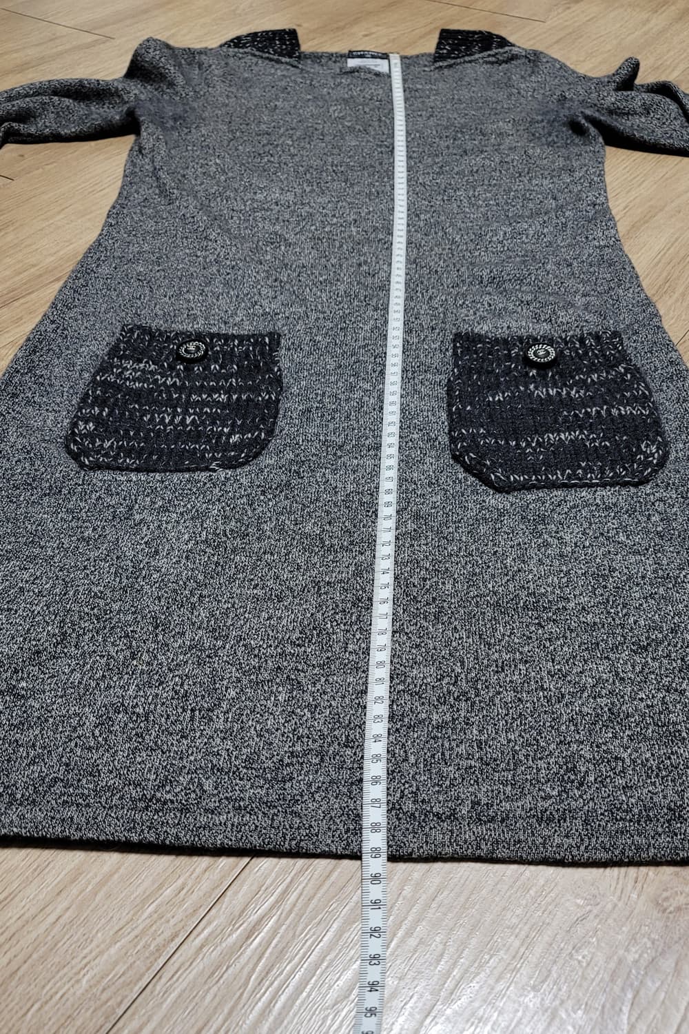 샤넬 스웨터 원피스그레이 EU36 상품이미지3