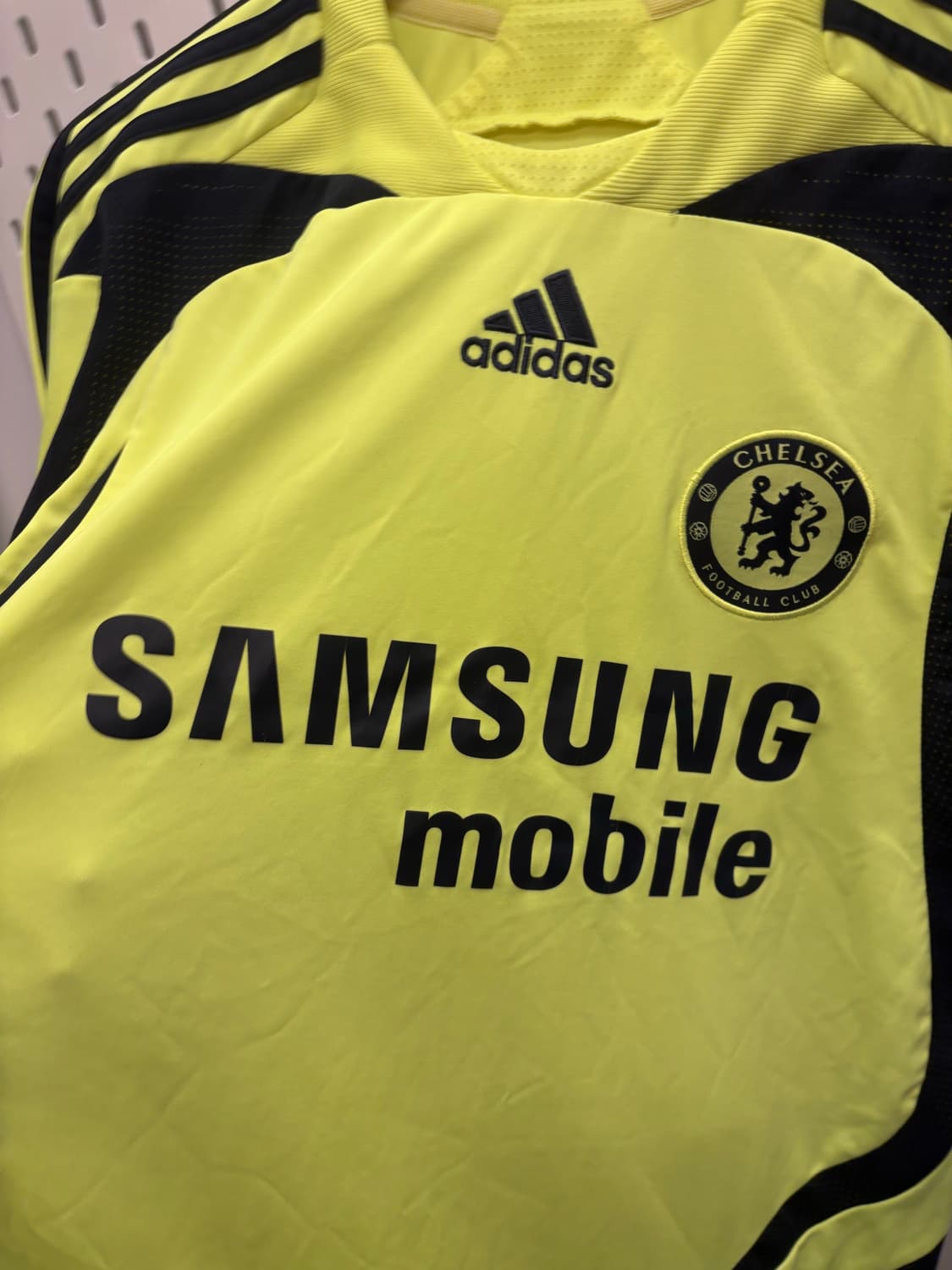 07-08 첼시 어웨이 노마킹 유니폼 상품이미지3