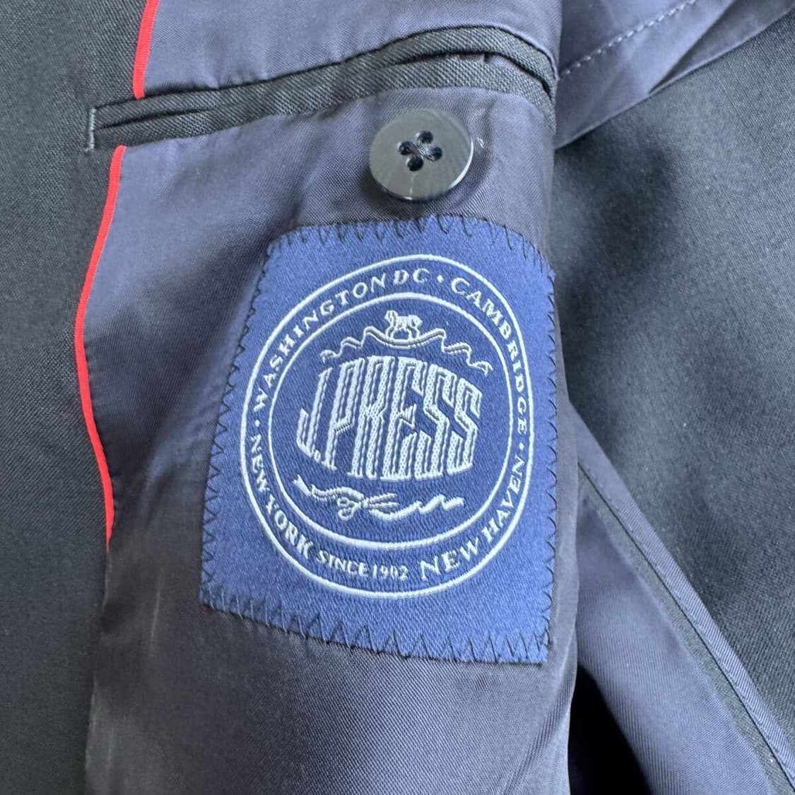 제이프레스 더블 브레스티드 금장 블레이저 상품이미지8