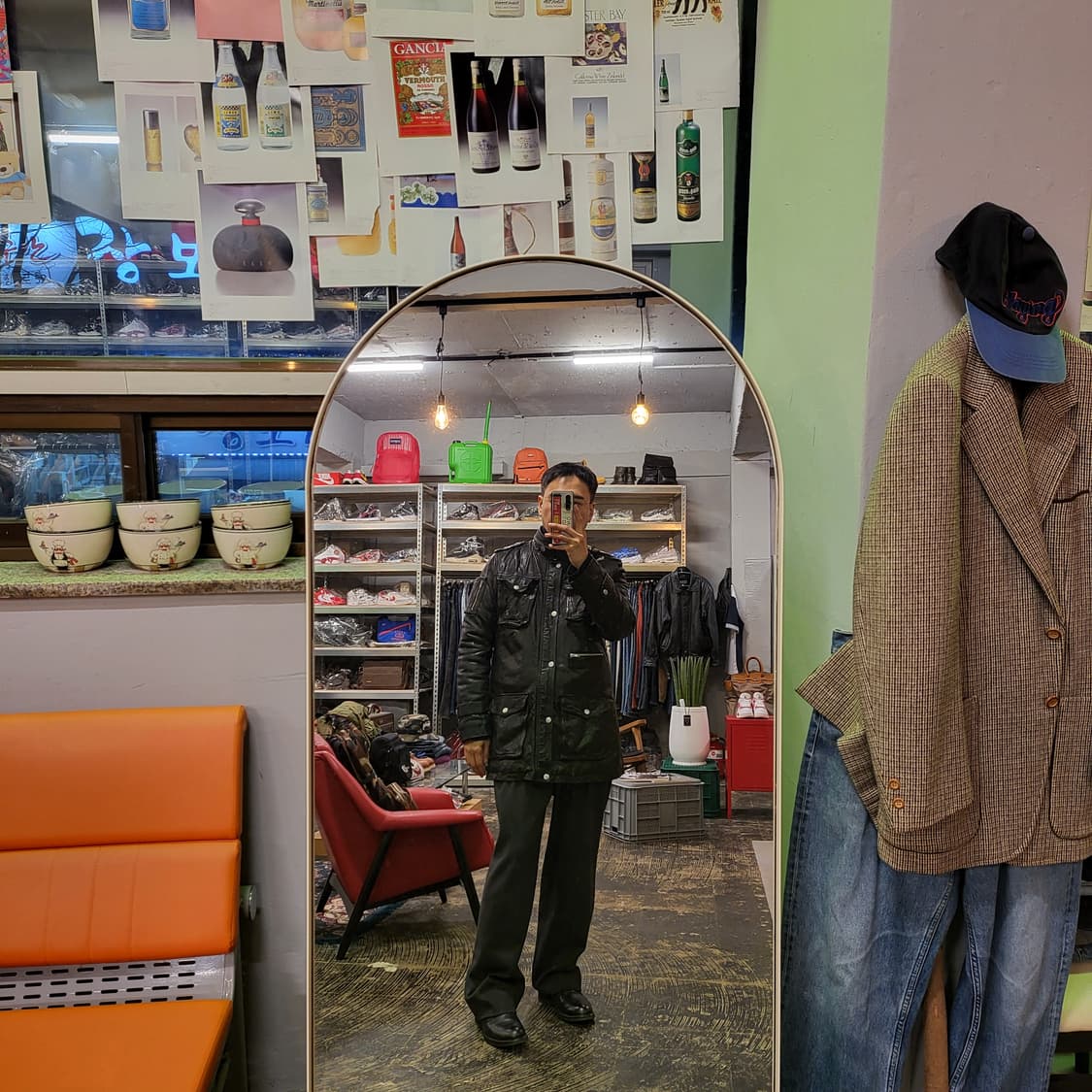 KIM'S 레더 자켓 (OS) 상품이미지9