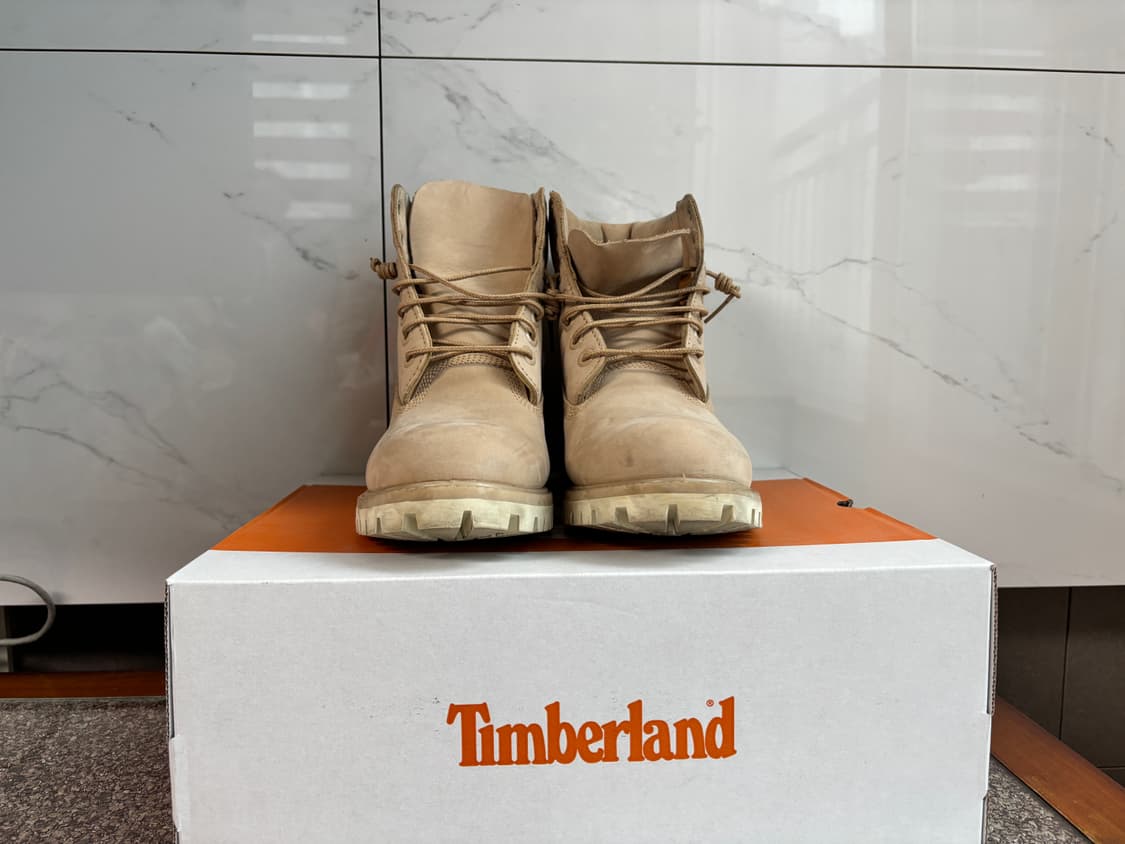팀버랜드 워커 부츠 7W 베이지 상품이미지4