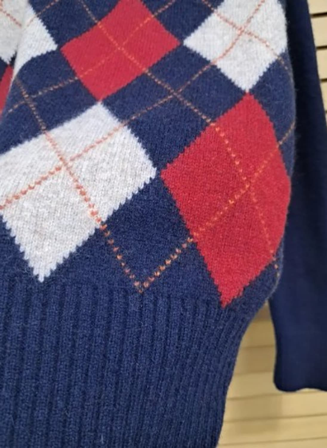 라코스테 아가일체크울니트 4사이즈 상품이미지4