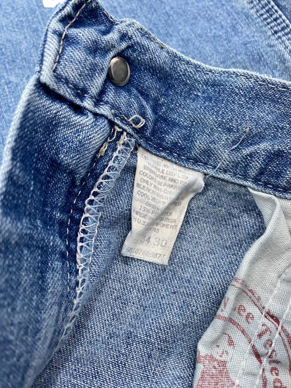 리 카펜터 데님 팬츠 (34) H0418 상품이미지5