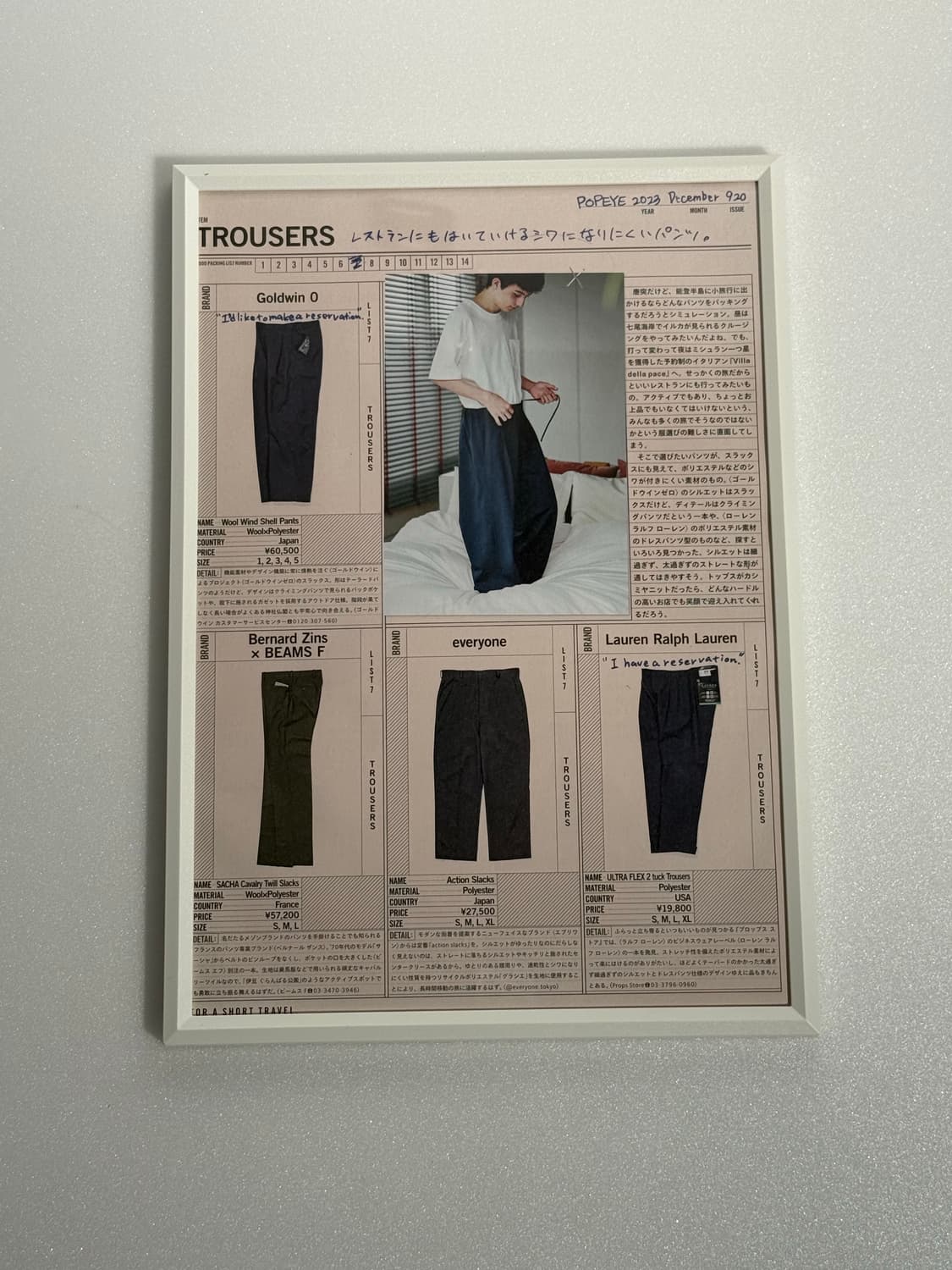 Popeye trousers poster 상품이미지2