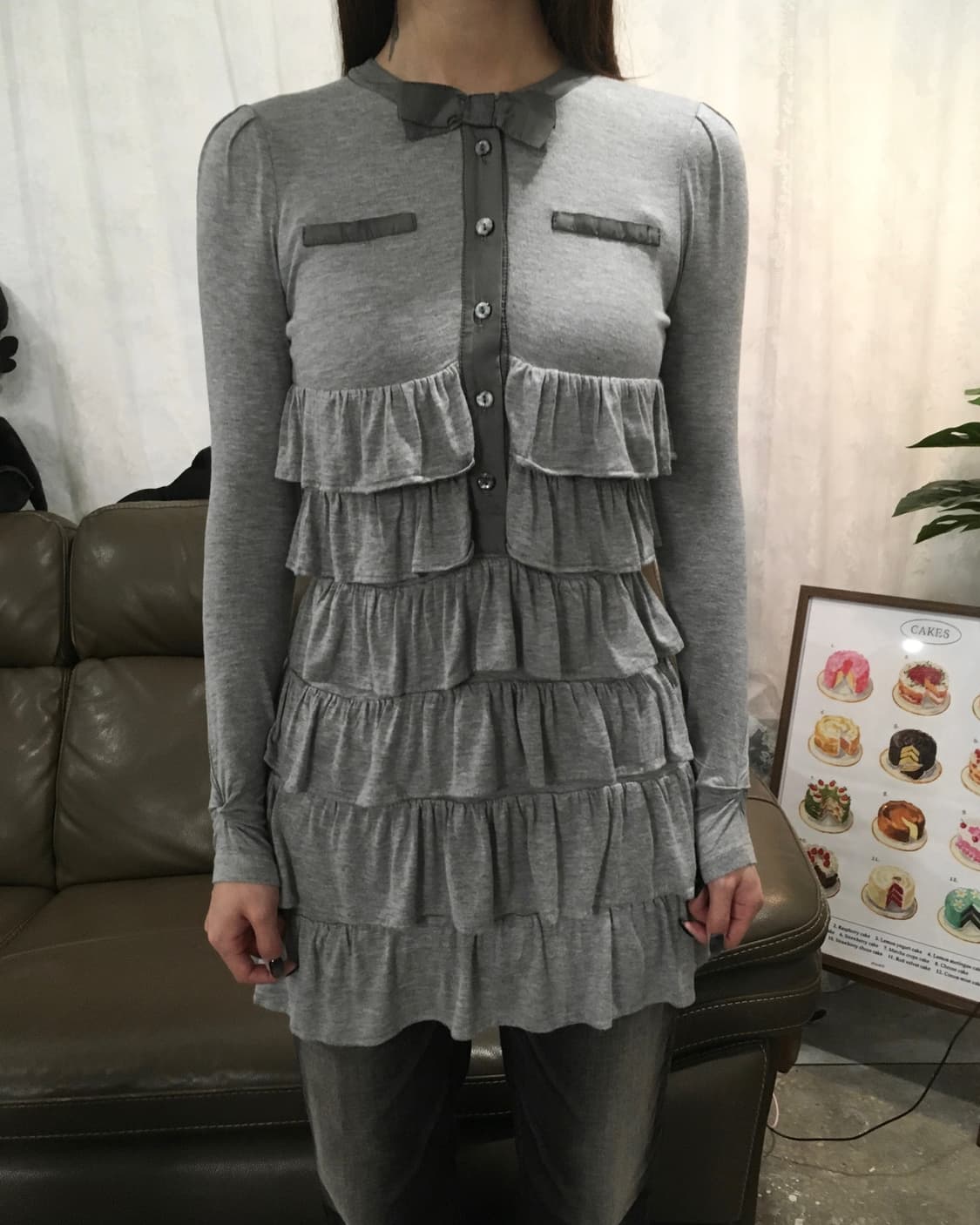 VINTAGE DRESS(made in italy) 상품이미지5