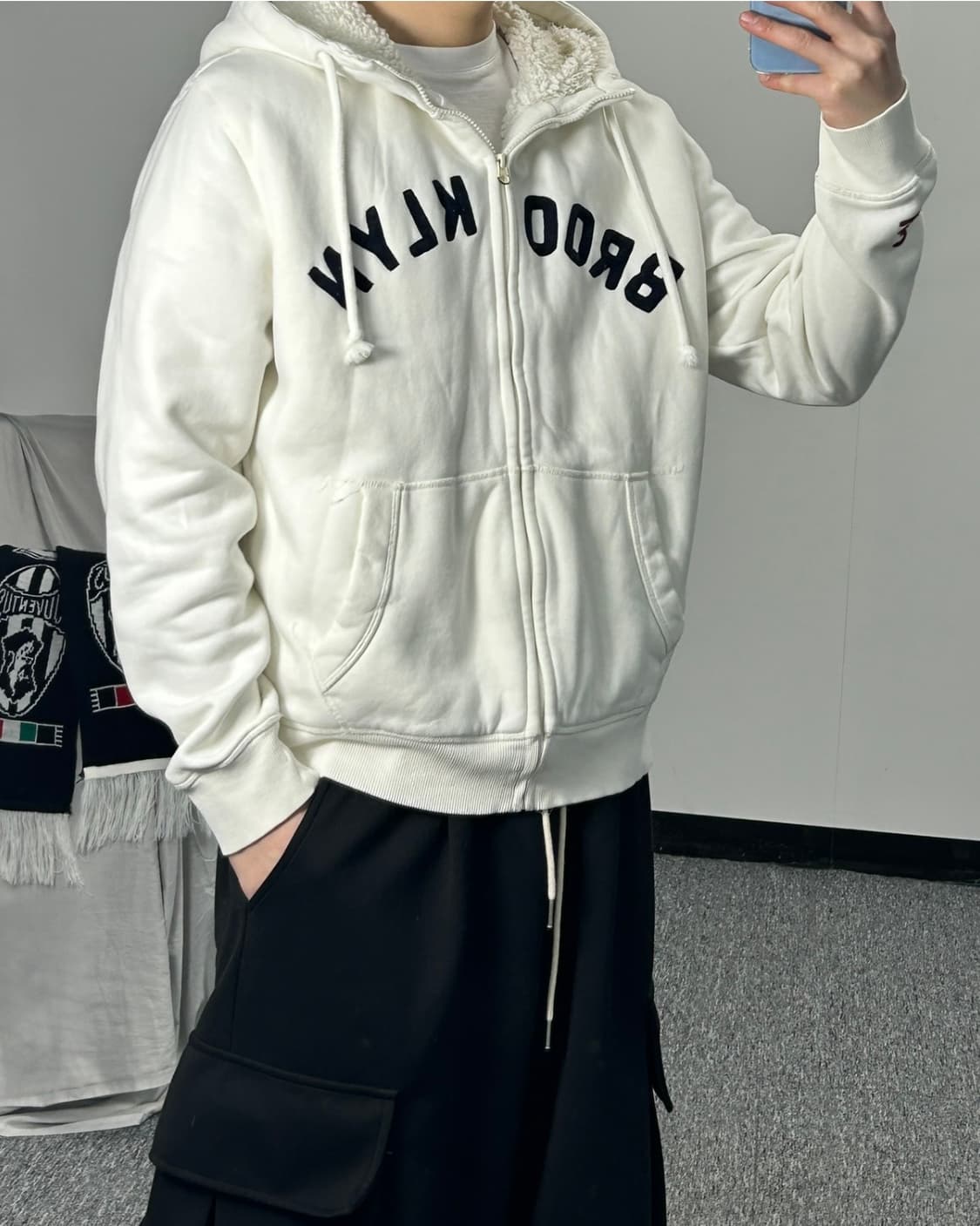 폴햄 쉐르파 후드집업 상품이미지2