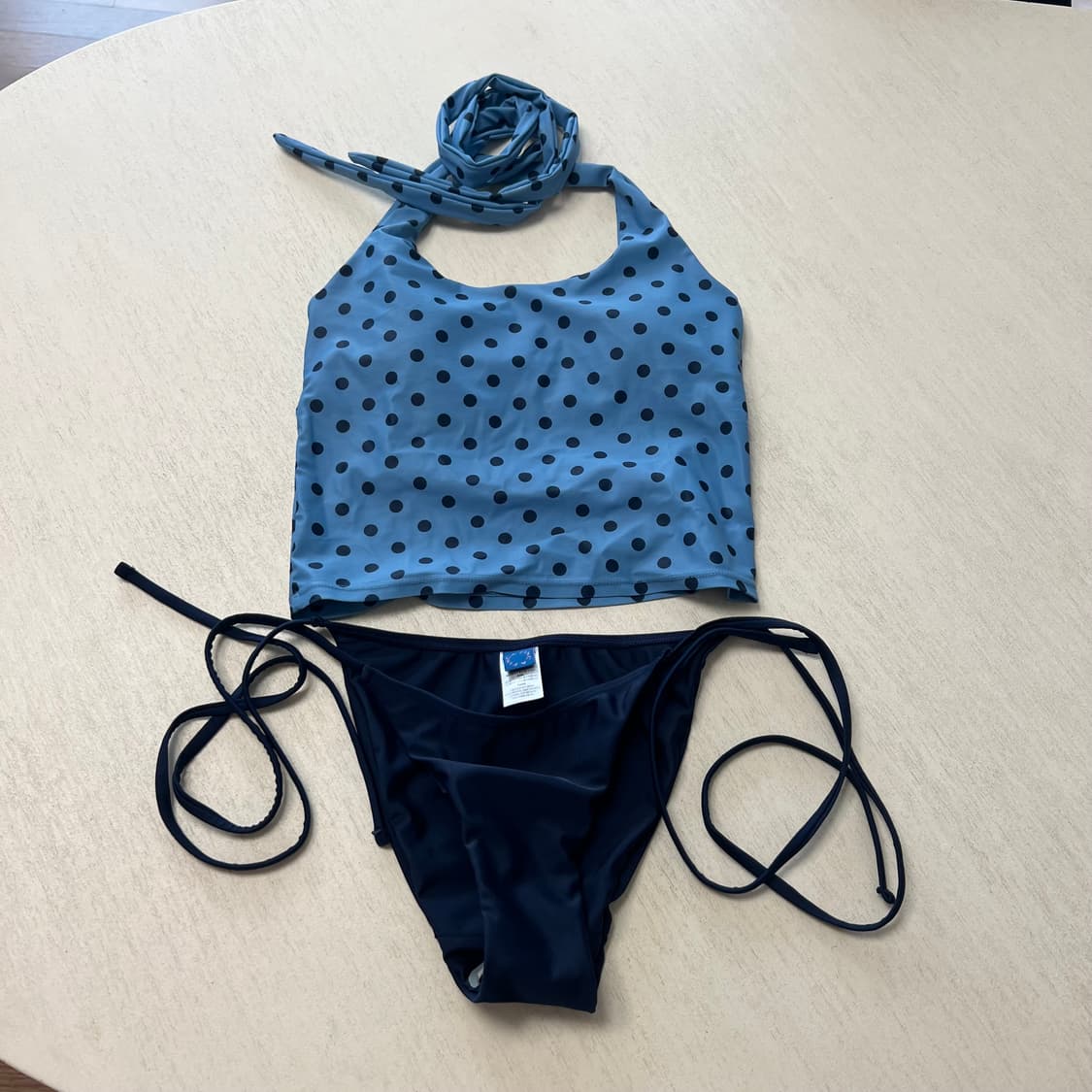 핀카 도트 비키니 새상품 상품이미지5