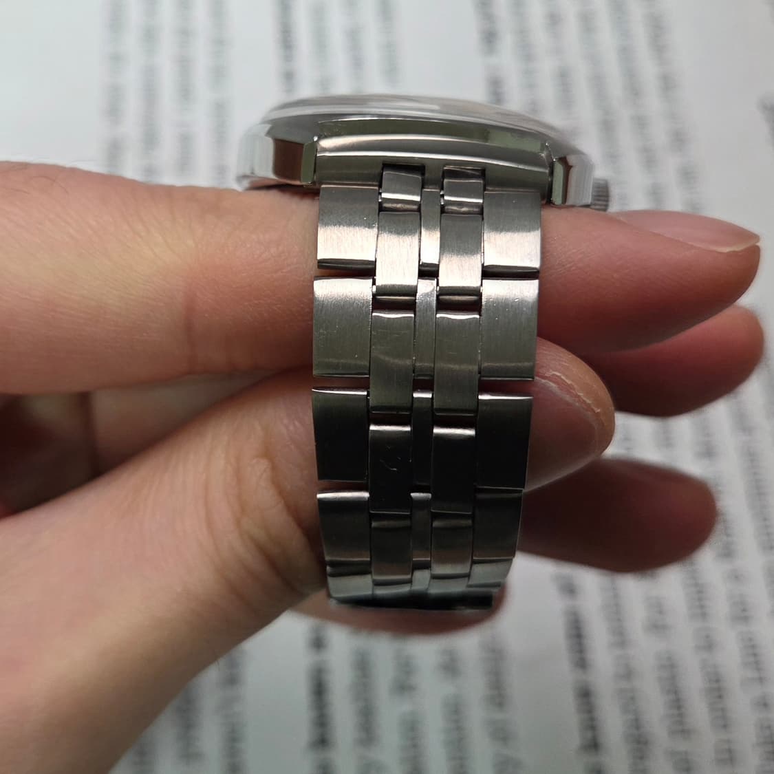 빈티지 부로바 N3 터틀 데이데이트 블루 바둑이 브레이슬릿 ver. 상품이미지8