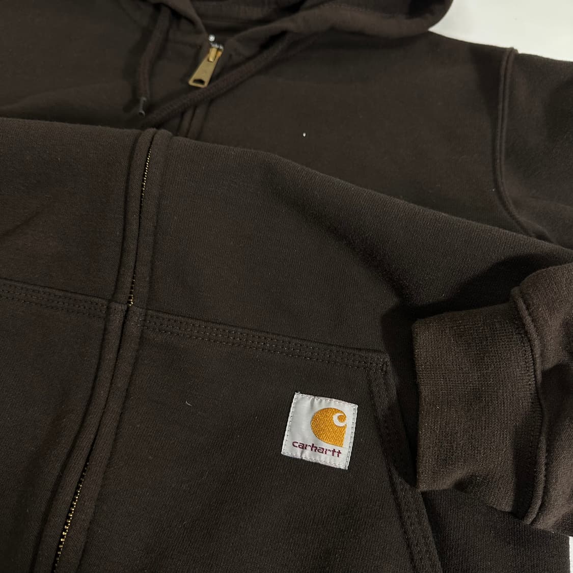 S 95 칼하트 브라운 후드집업 상품이미지1