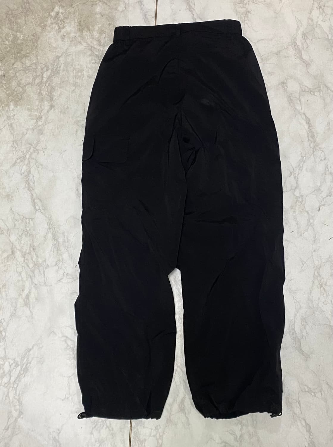 널디 와이드 나일론 스트링 팬츠 허리 30 인치 상품이미지5