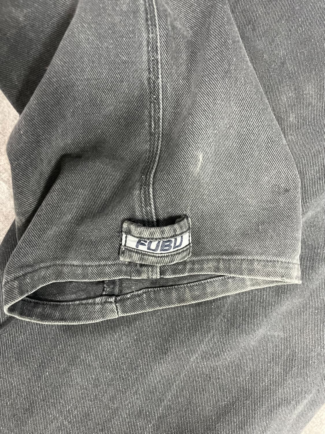 90s old school FUBU 흑청카펜터 상품이미지10