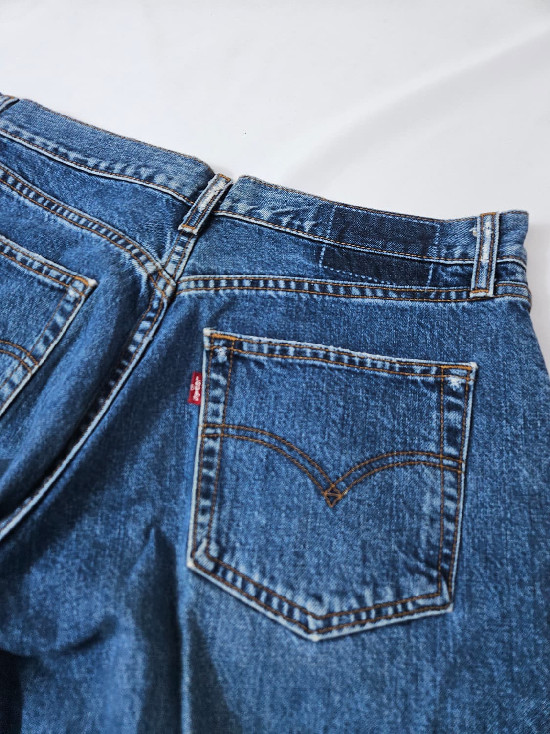 00s 리바이스 BAGGY 노패치 4811데님팬츠 와이드 빈티지30x34 상품이미지2