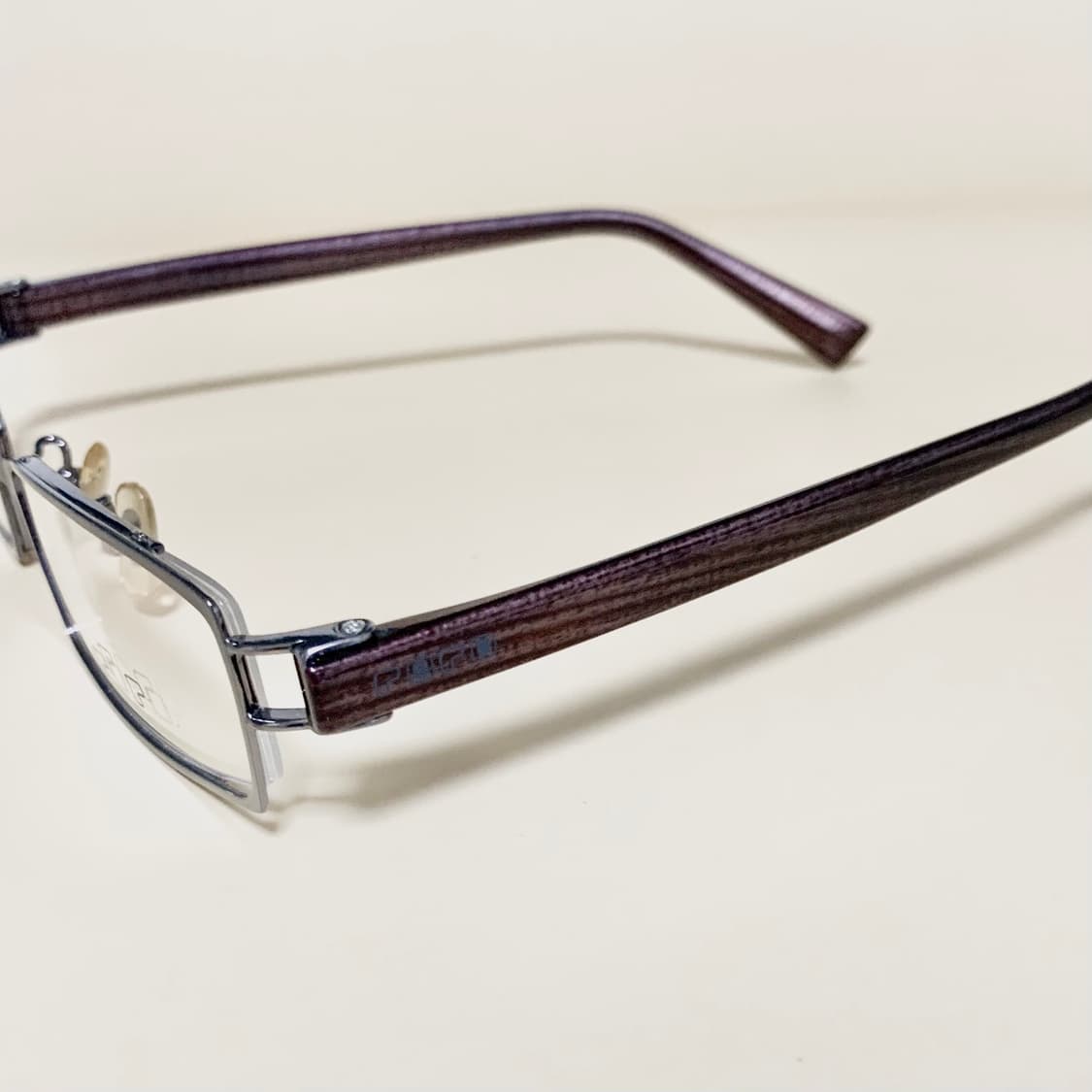 882 데드스탁 슬림 직사각 메탈 실버 스테인리스 Y2K 빈티지 남녀공용 상품이미지6