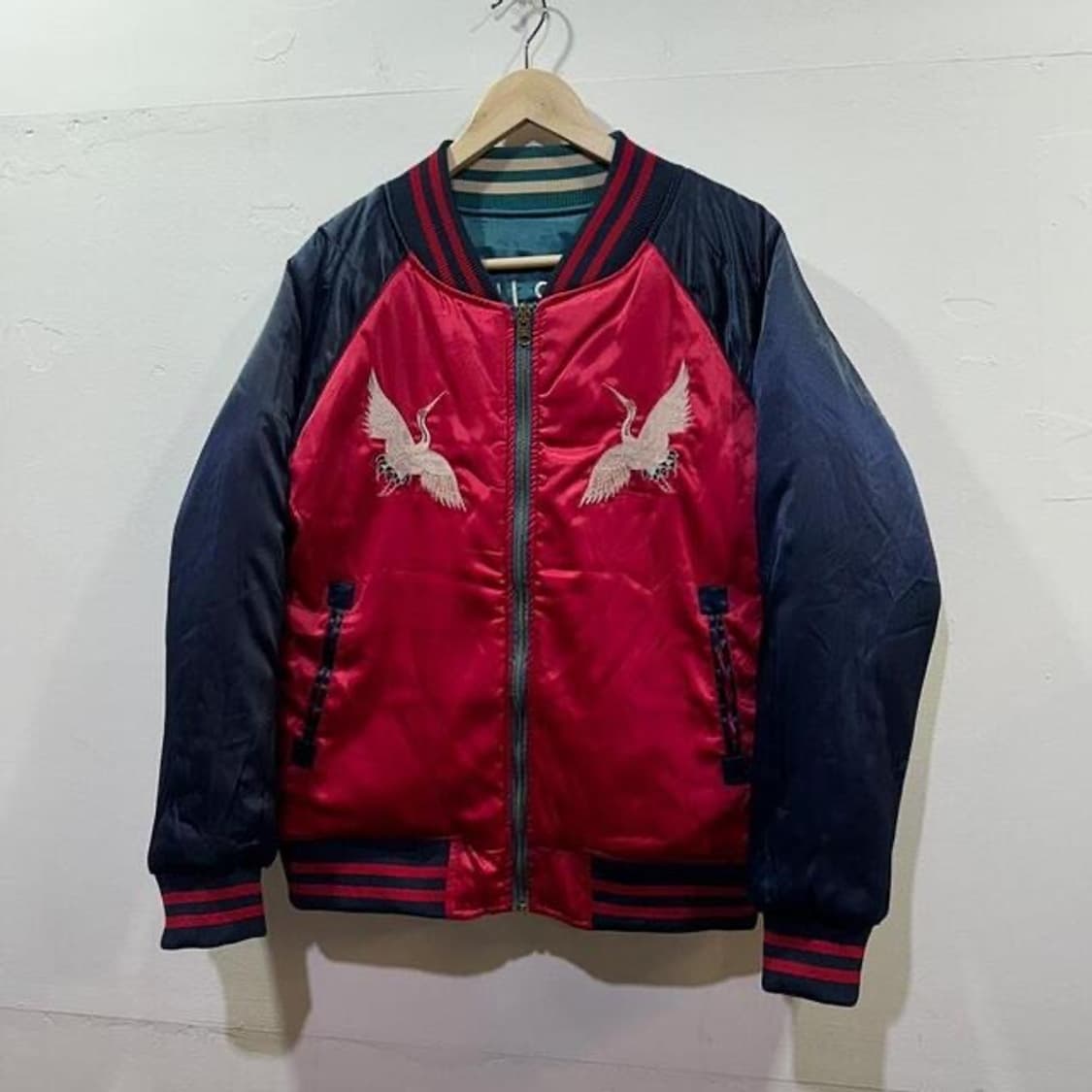 Shriners 제팬 리버시블 자수 새틴 스카쟌 (L) 상품이미지7