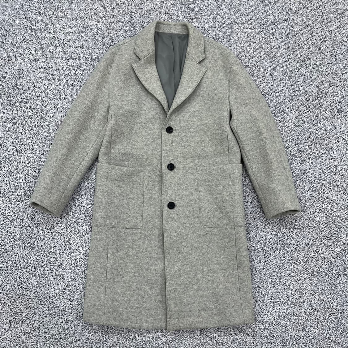 100 한섬 시스템 울 롱코트 0313M 상품이미지1