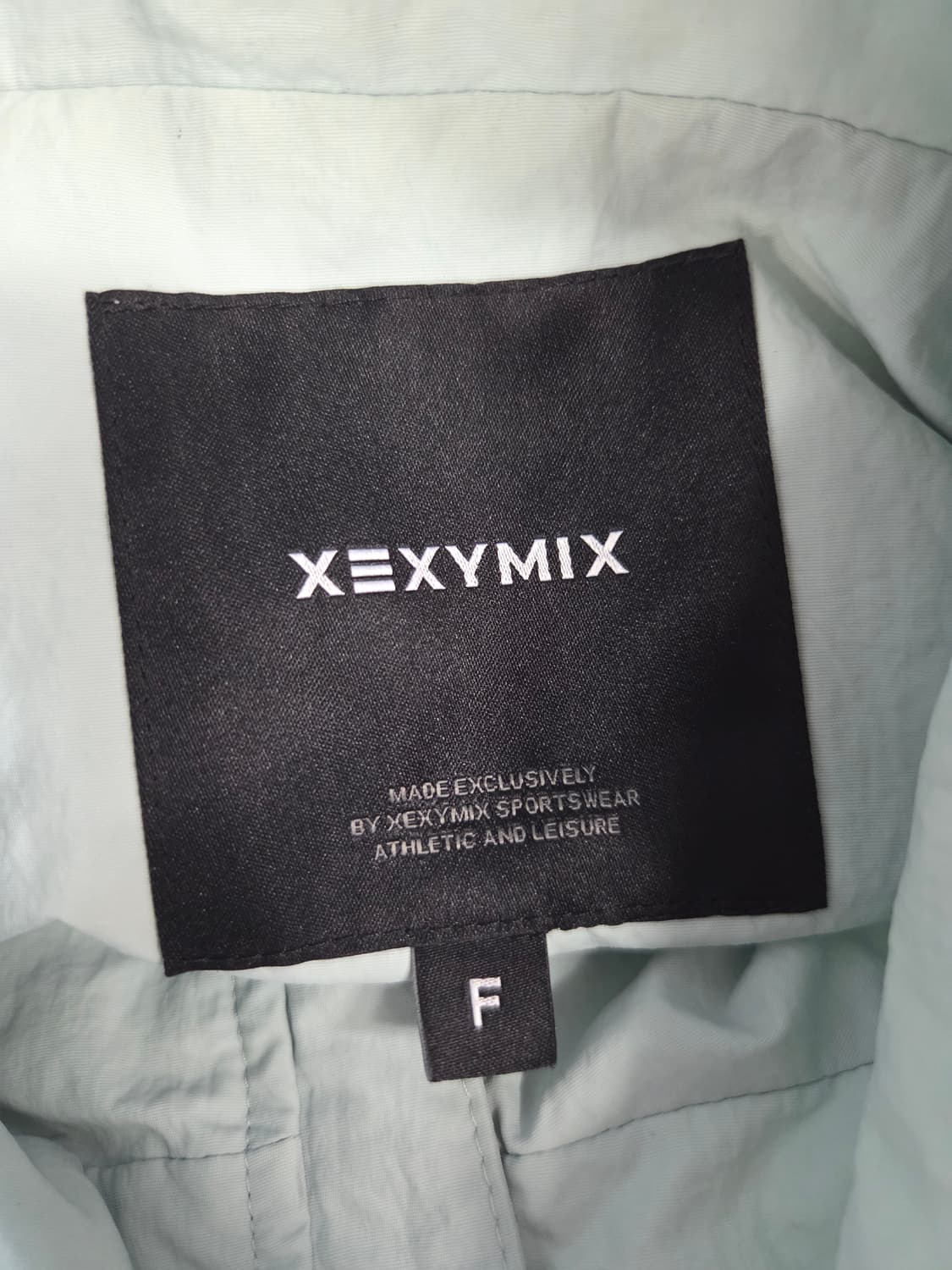 XEXYMIX 젝시믹스 민트 바람막이 자켓 상품이미지6