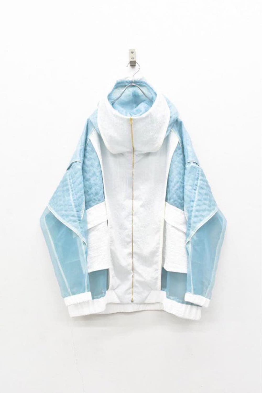 Balmung 발뭉 아노깔 서브컬쳐 chloma 퀄트 오간자 하이넥 파카 상품이미지1