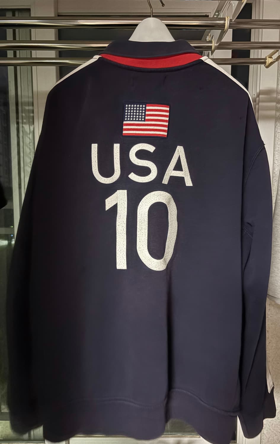 폴로 성조기 빅포니 USA 후드집업 네이비 상품이미지2