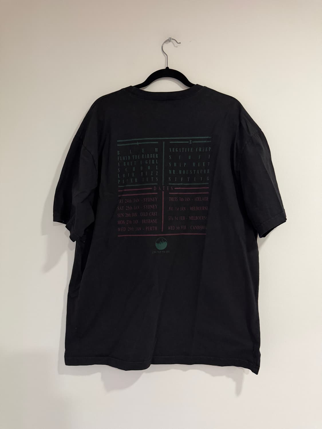 너바나 Bleach ~ 빈티지 반팔 티셔츠 상품이미지2